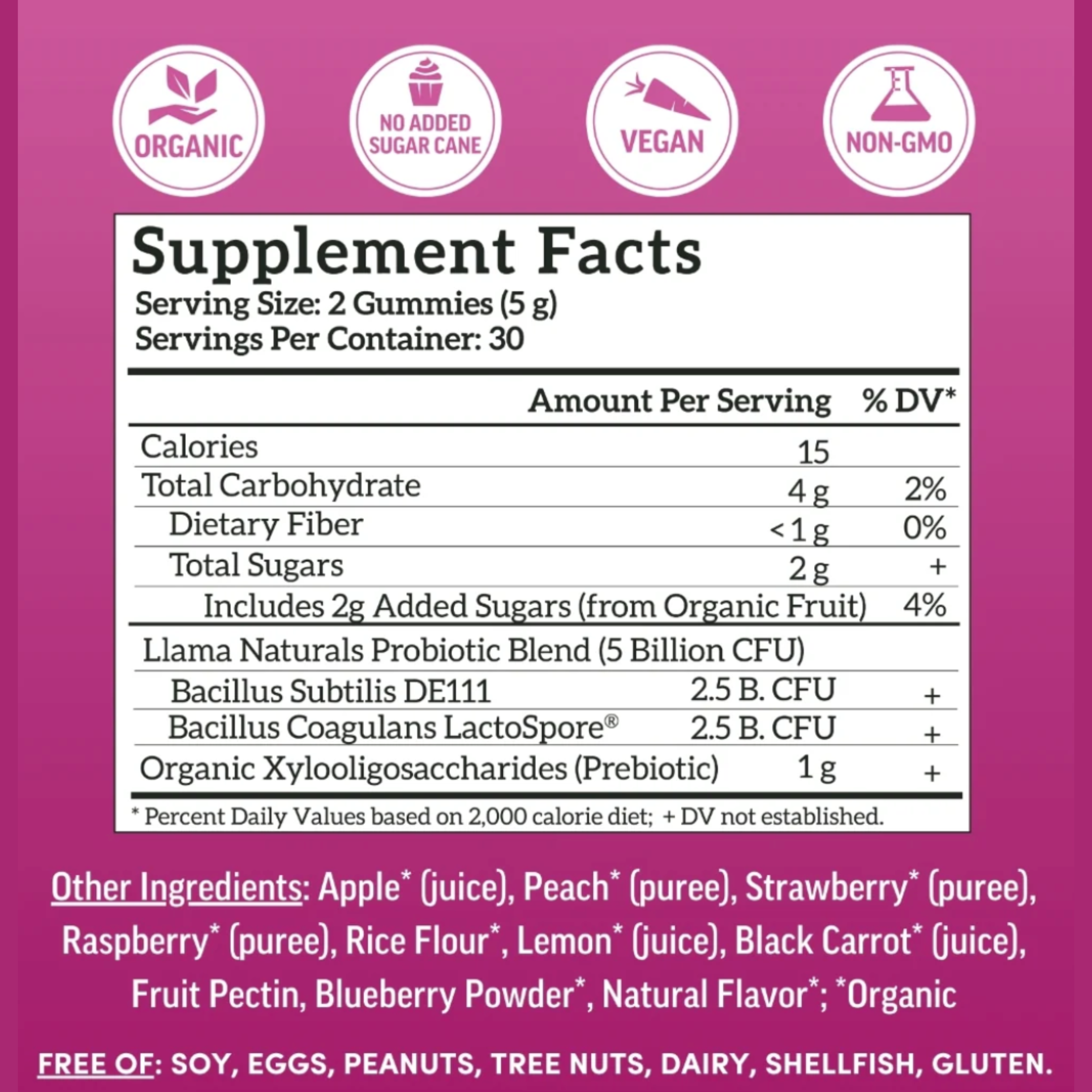 Adult Pre + Probiotic Gummies - Mixed Berry