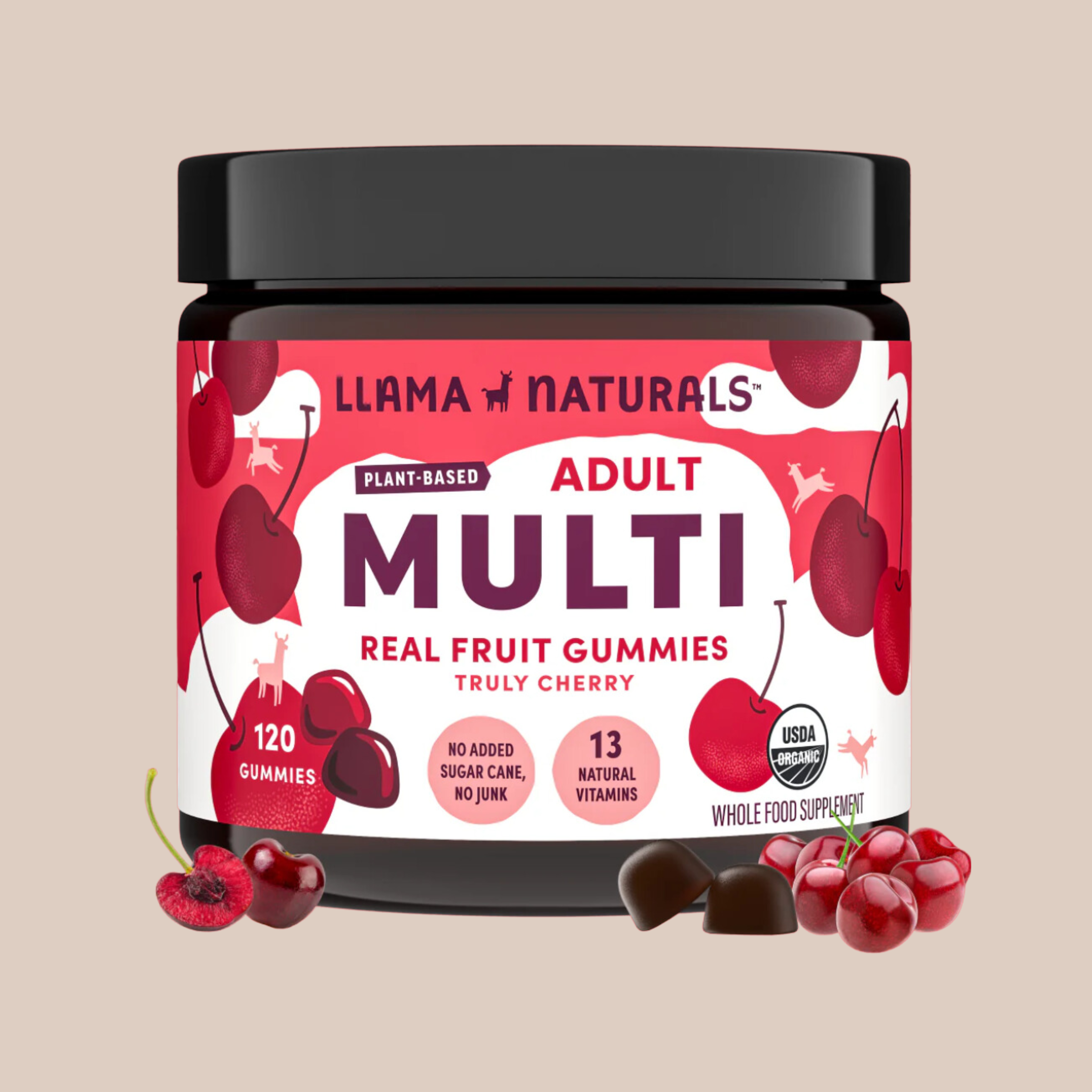 Adult Organic Multivitamin - Cherry