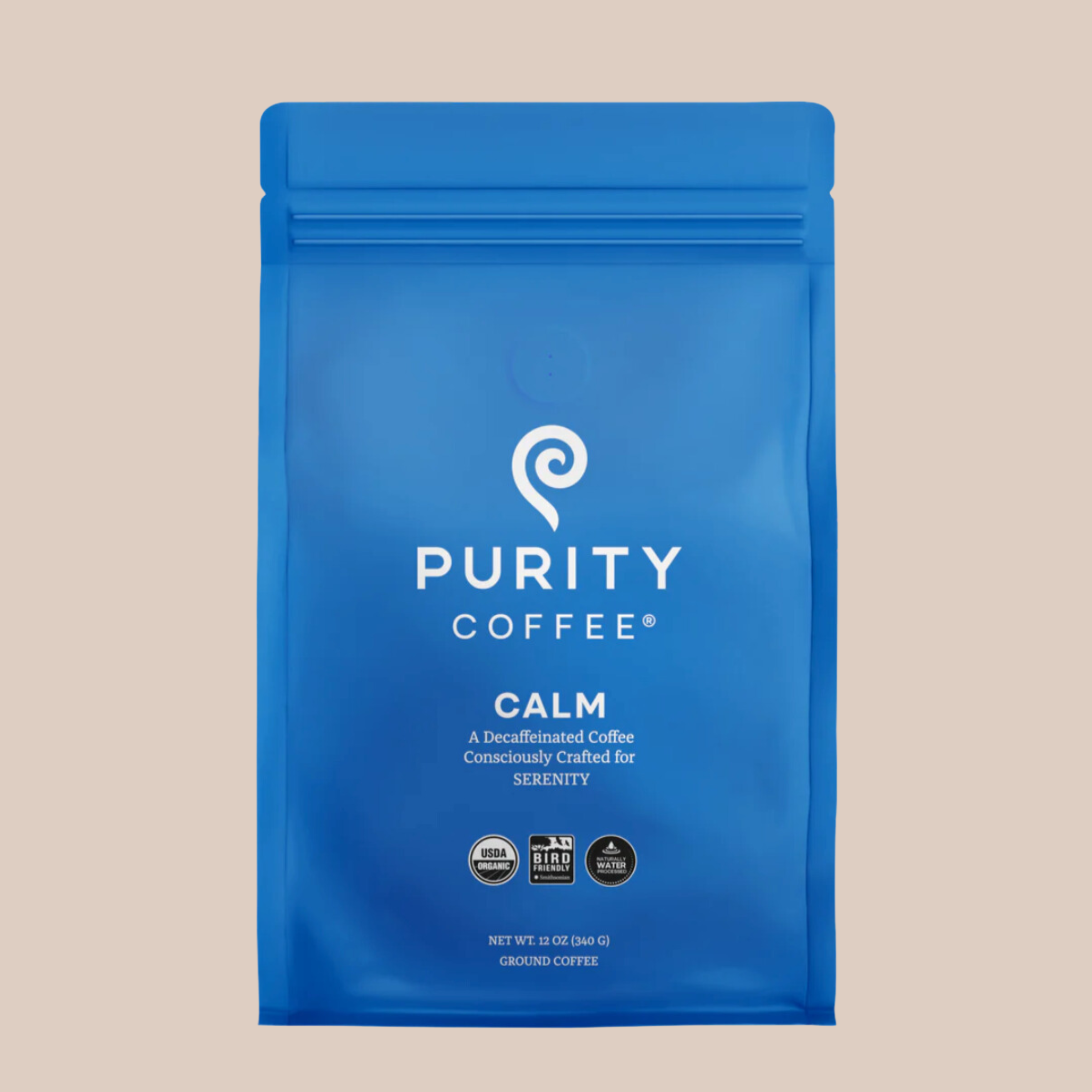 CALM - MEDIUM ROAST DECAF (GROUND)