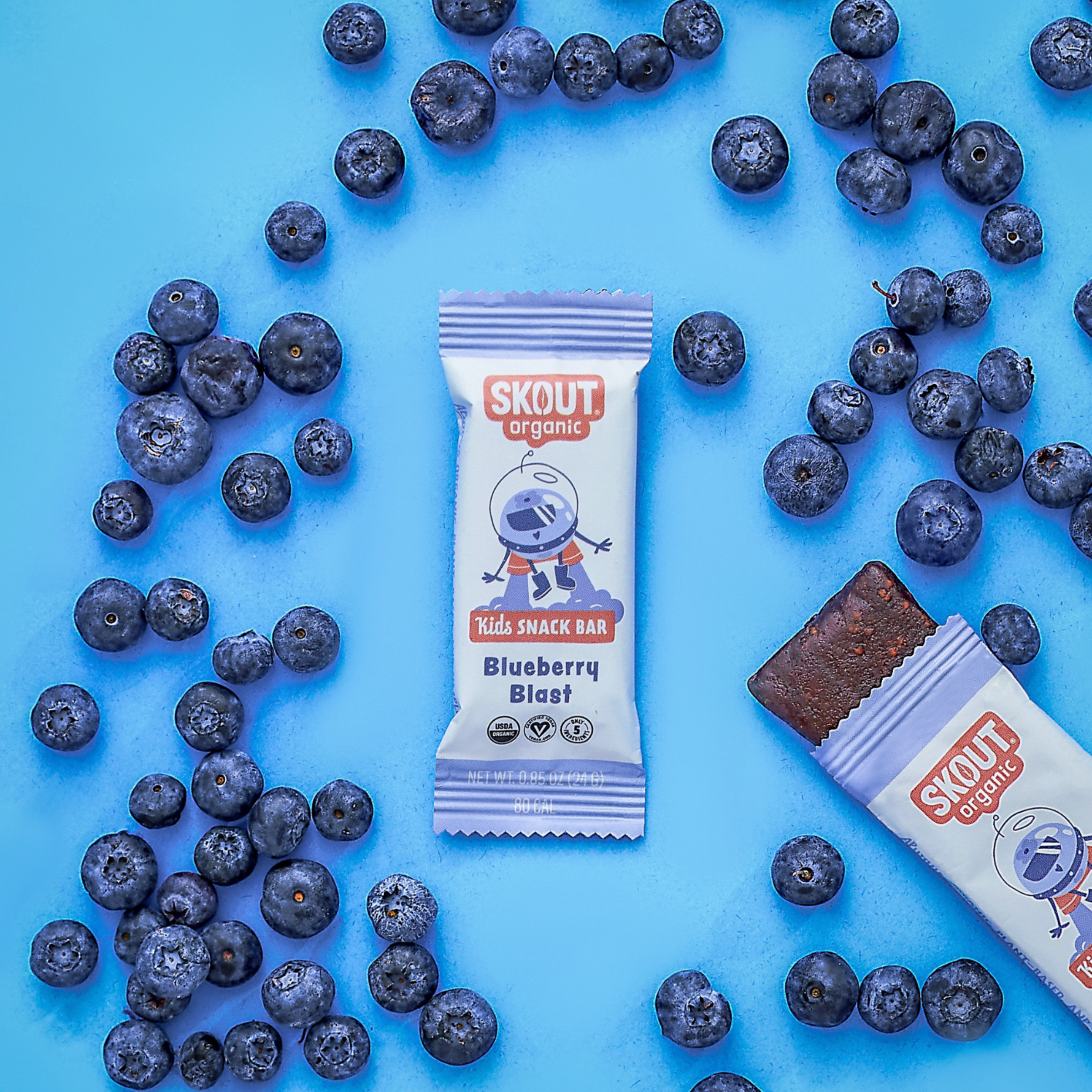 Barre pour enfants Blueberry Blast biologique