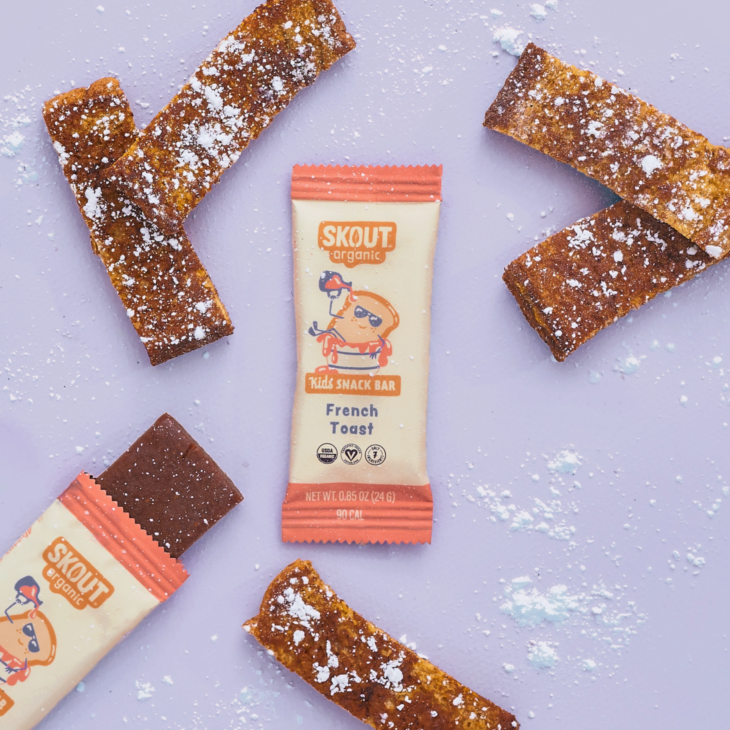 PRE ORDER - Organic French Toast Kids Bars