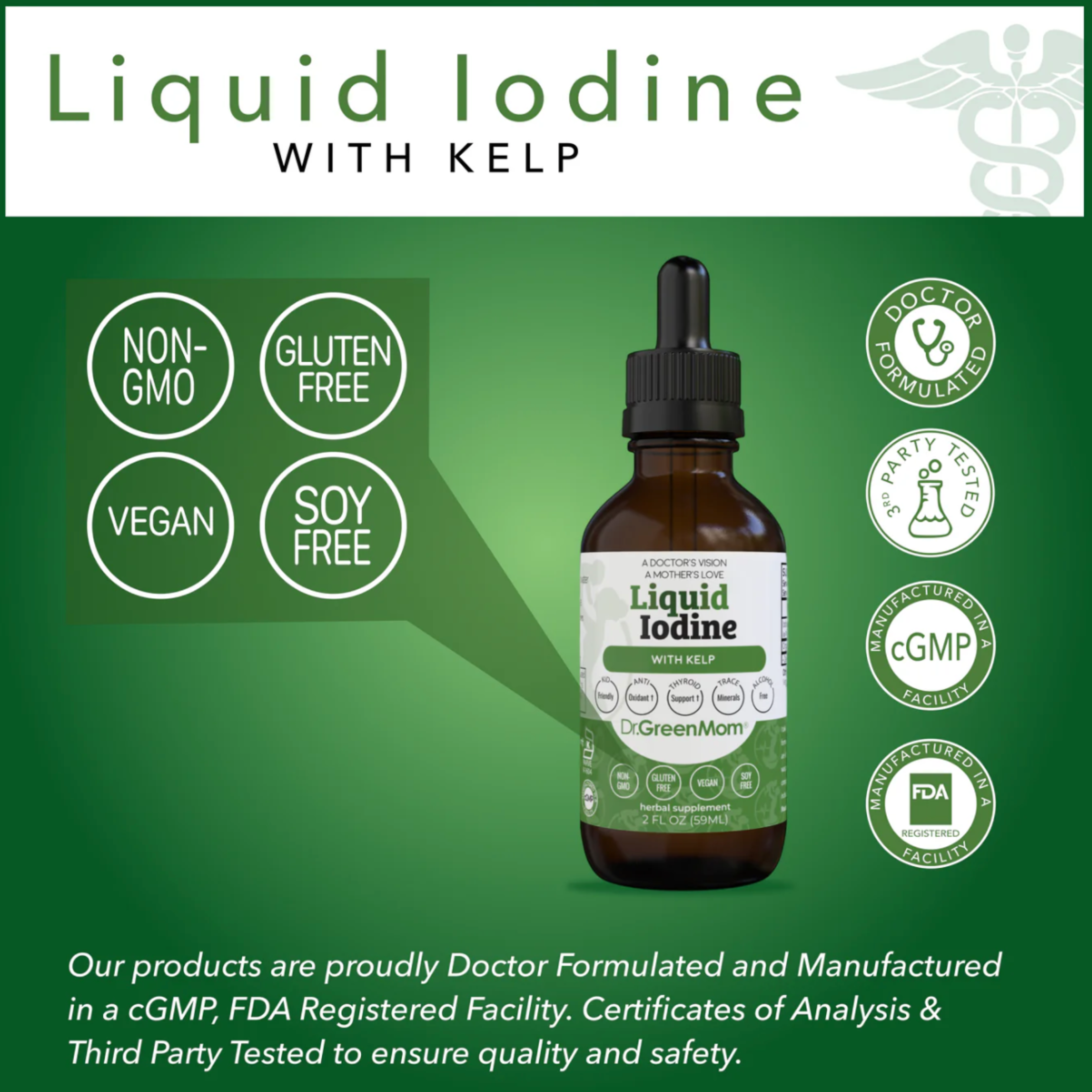 PRE ORDER - Liquid Iodine with Organic Kelp