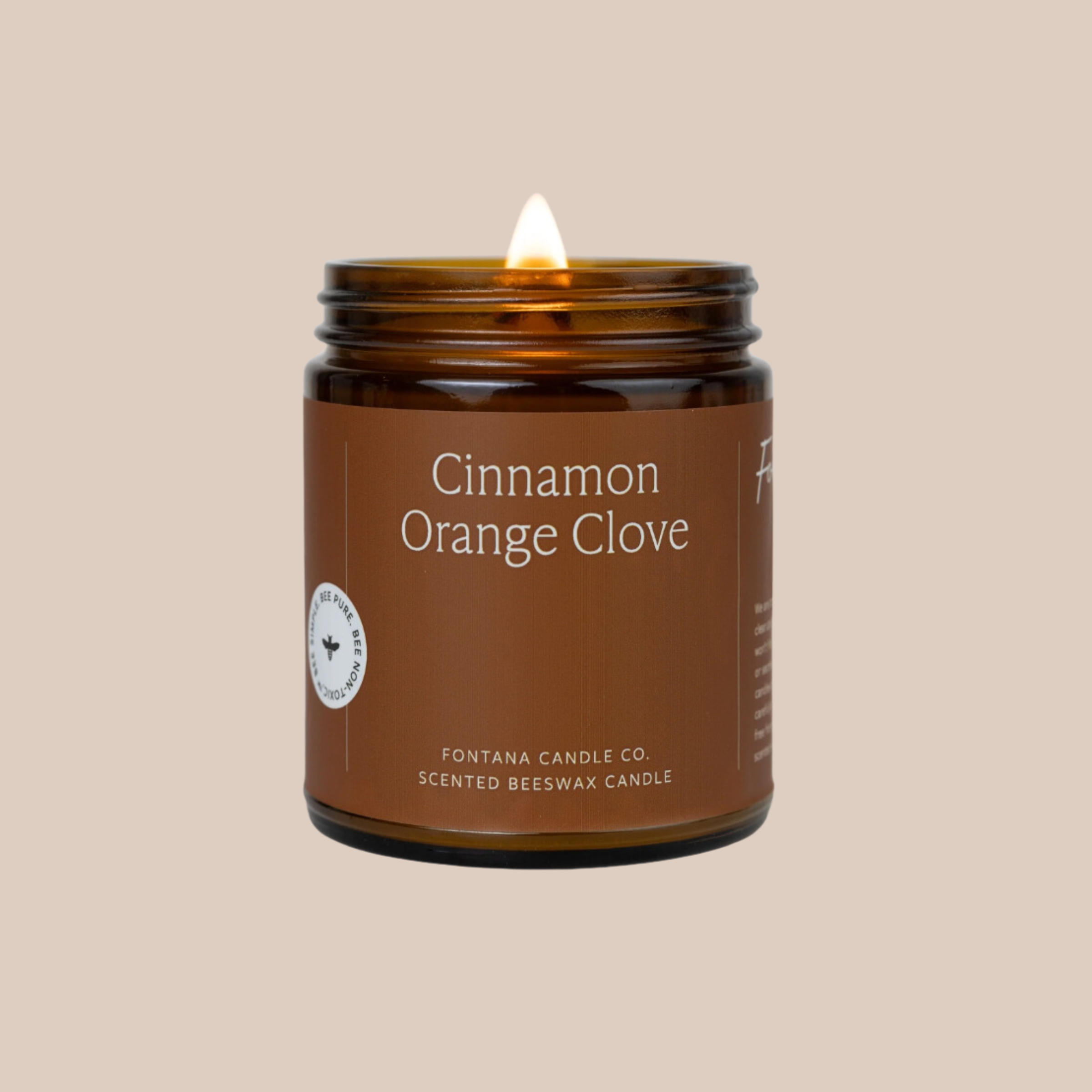 Bougie Cannelle Orange Girofle