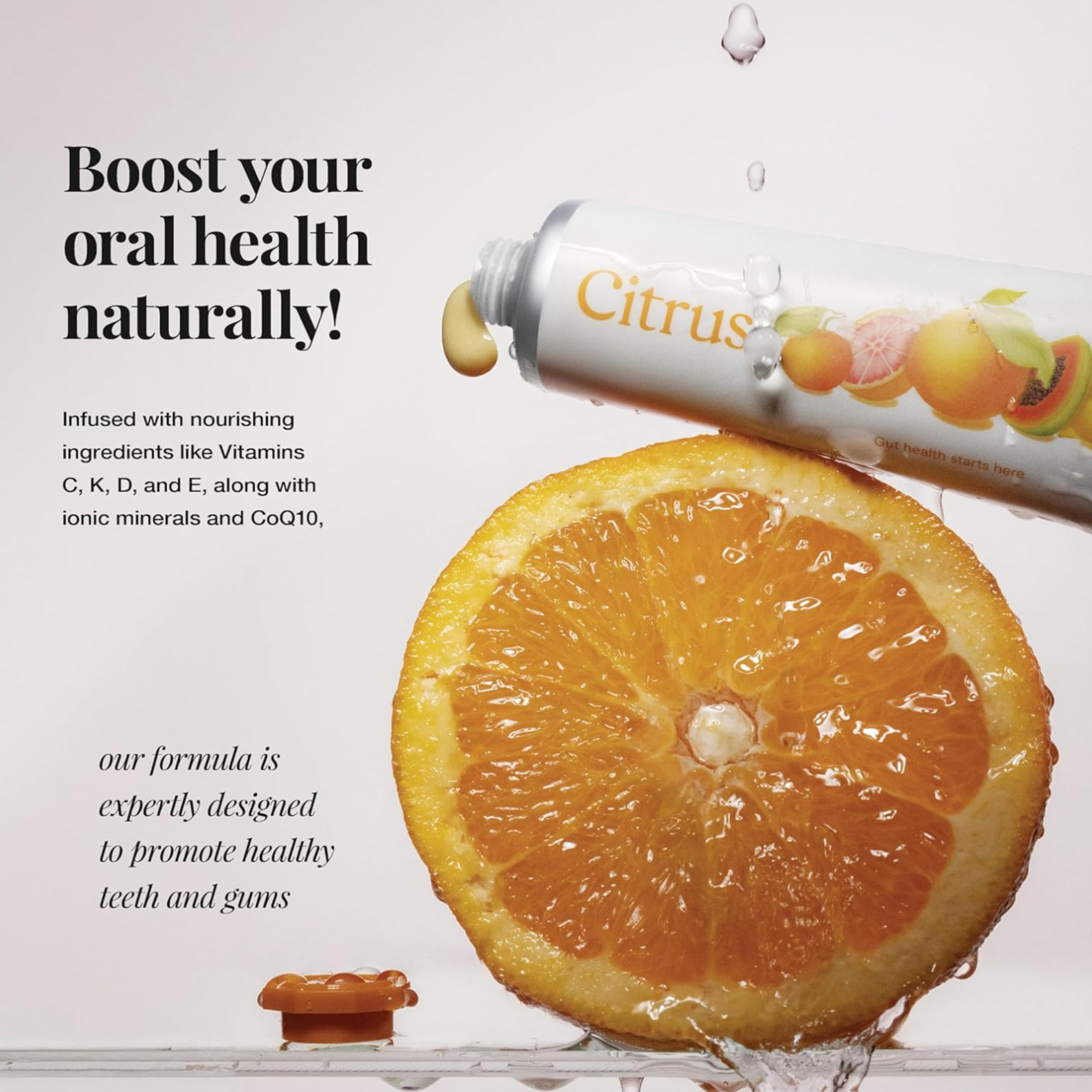 PRE ORDER - Revitin Natural Toothpaste - Citrus