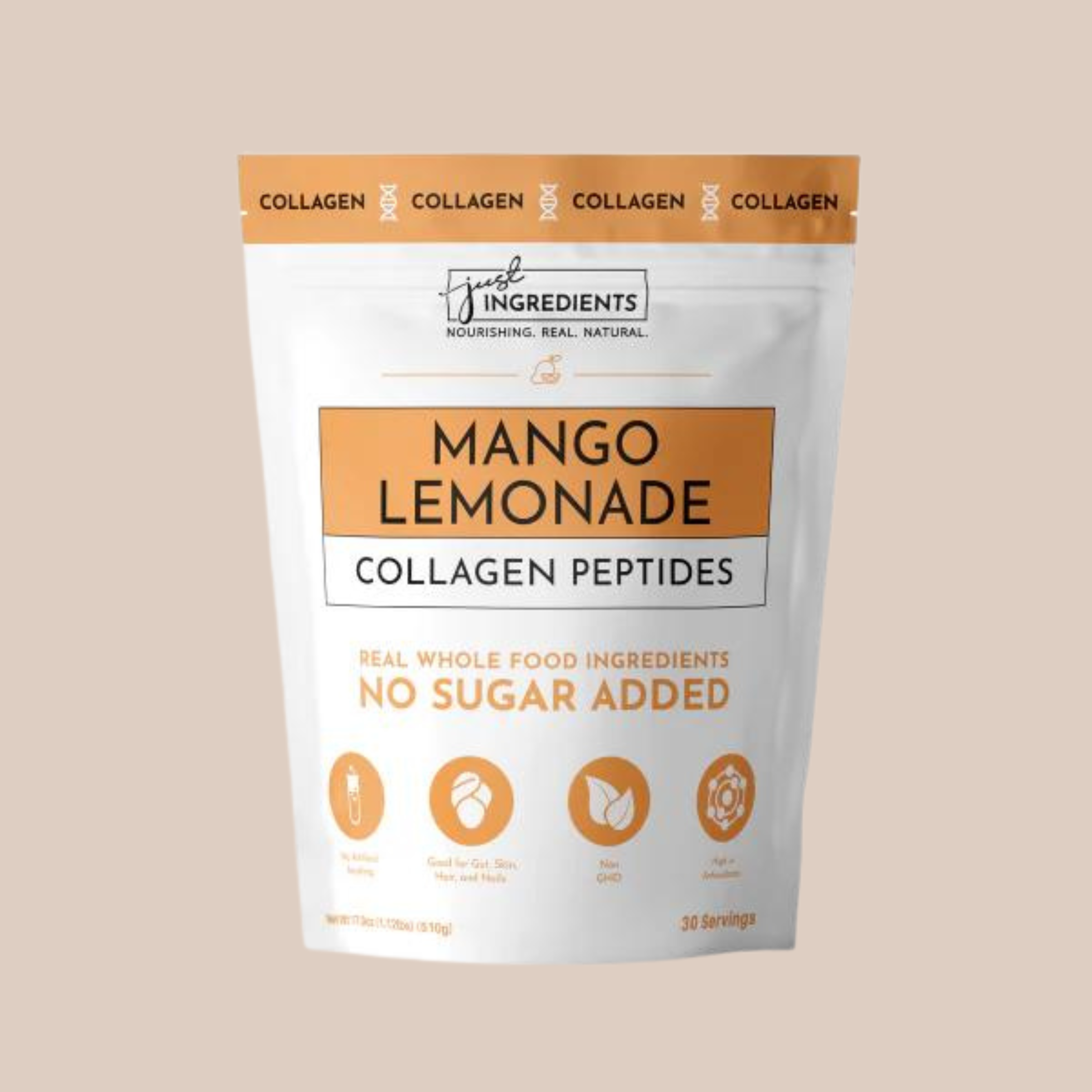 Collagen Peptides Drink - Mango Lemonade