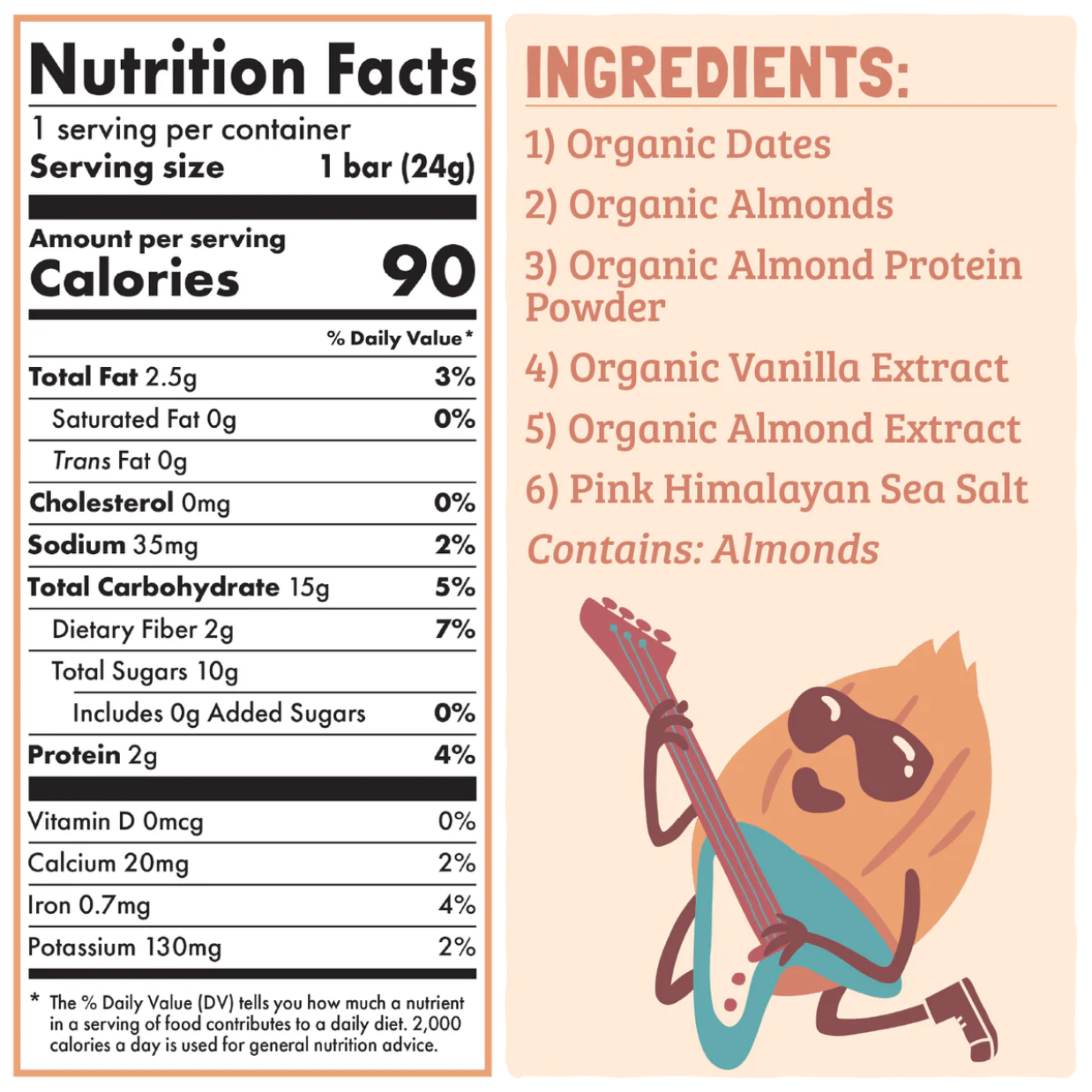 Organic Almond Cookie Kids Bar