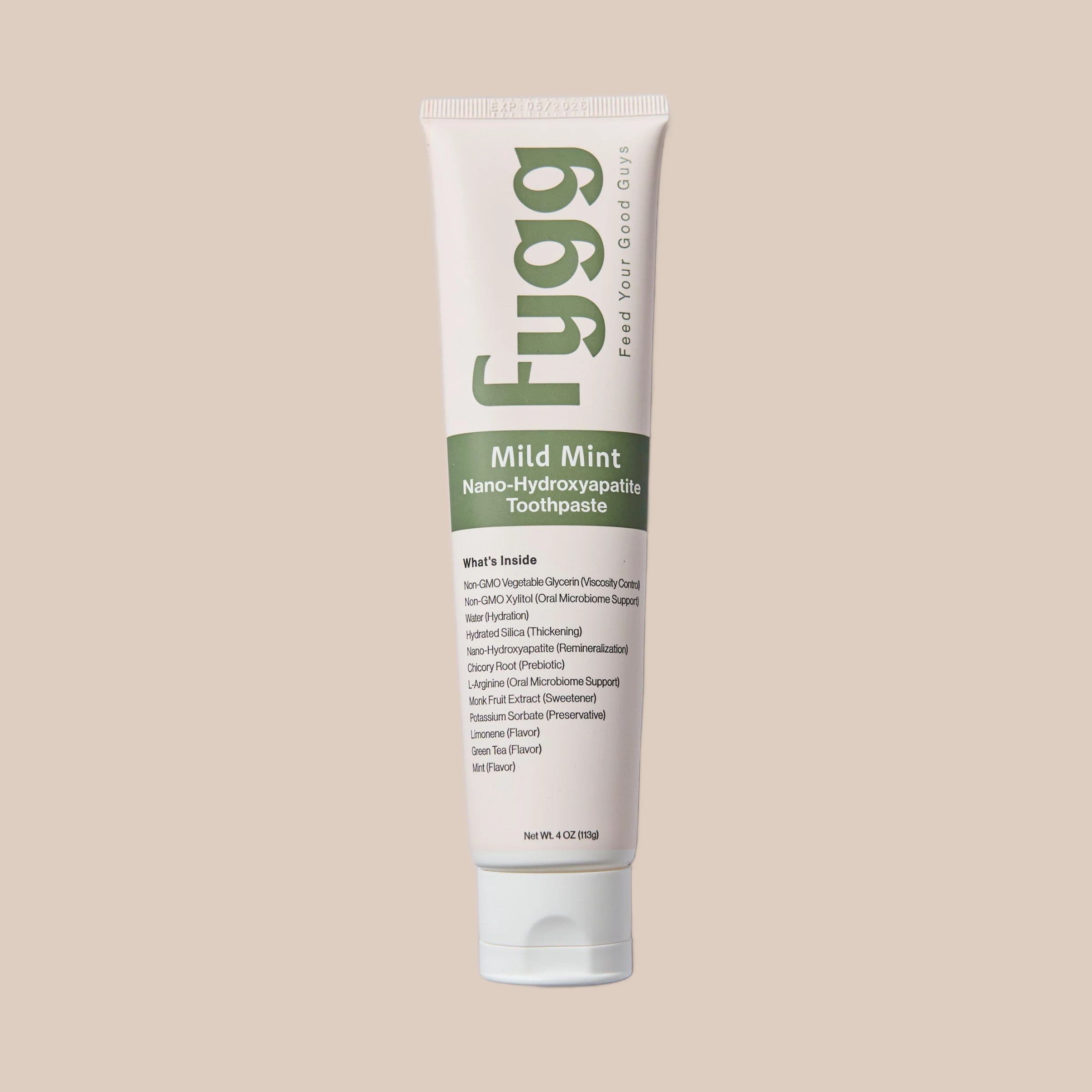 Mild Mint Nano-Hydroxyapatite Toothpaste with Prebiotics