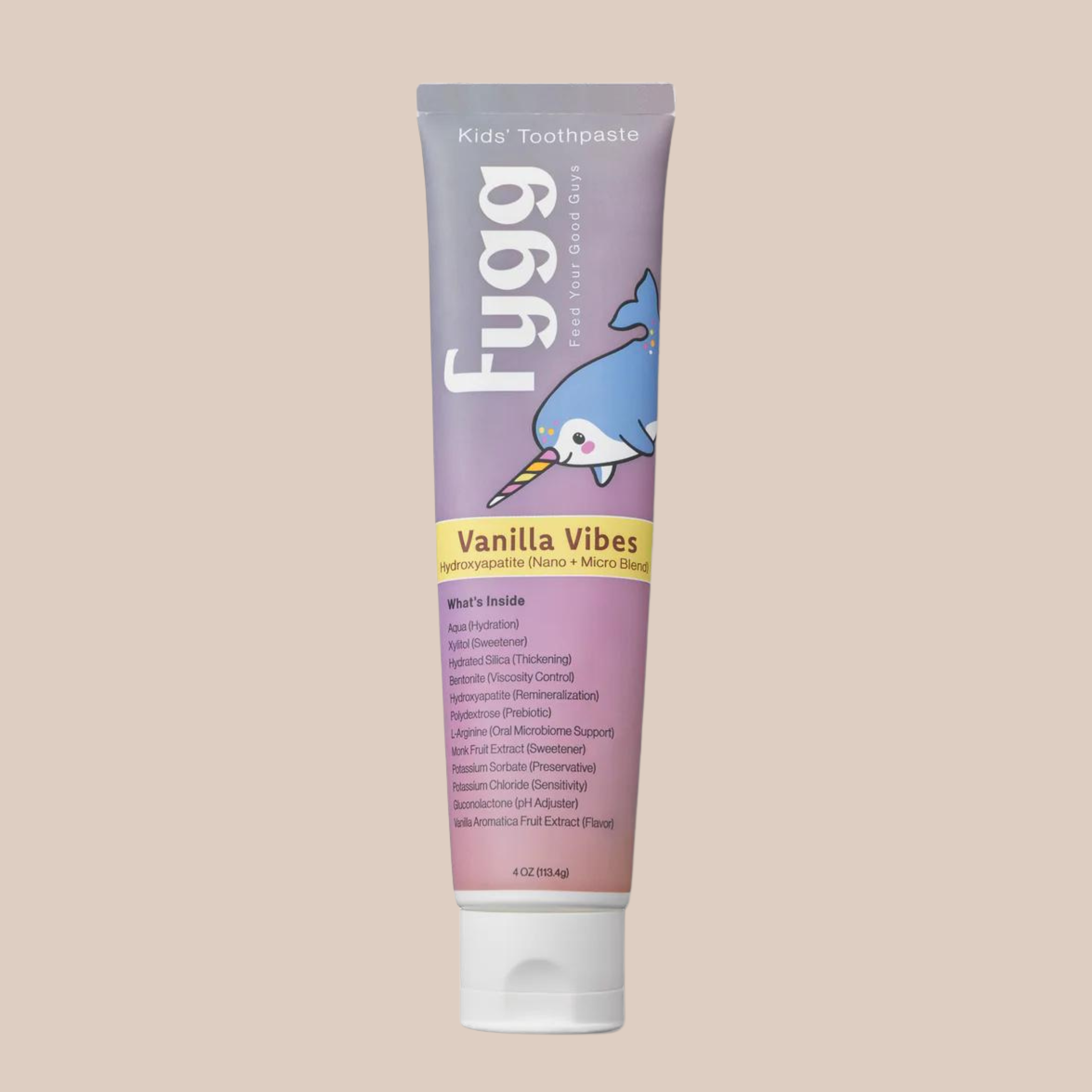 Dentifrice pour enfants Vanilla Vibes Nano-Hydroxyapatite