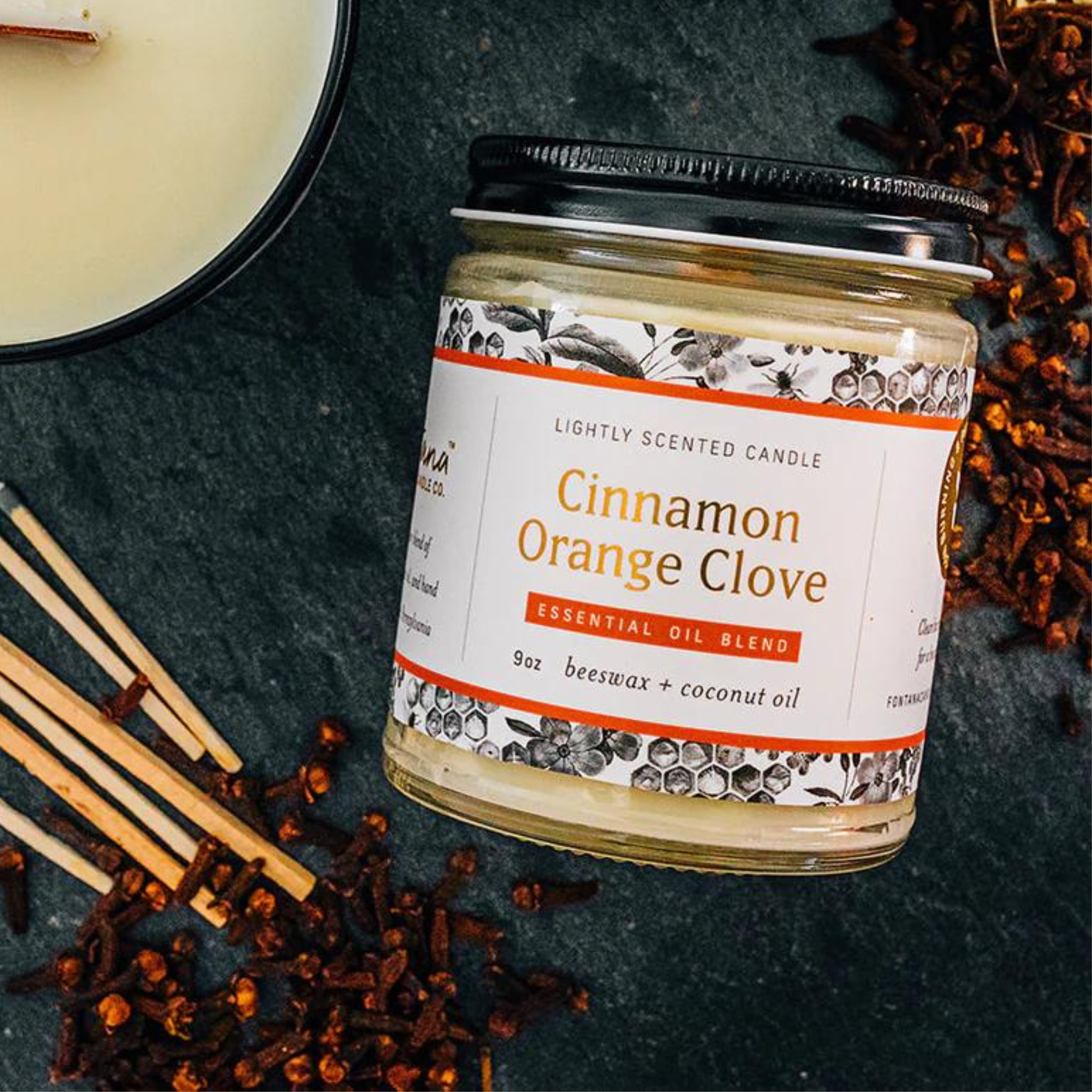 Cinnamon Orange Clove Candle
