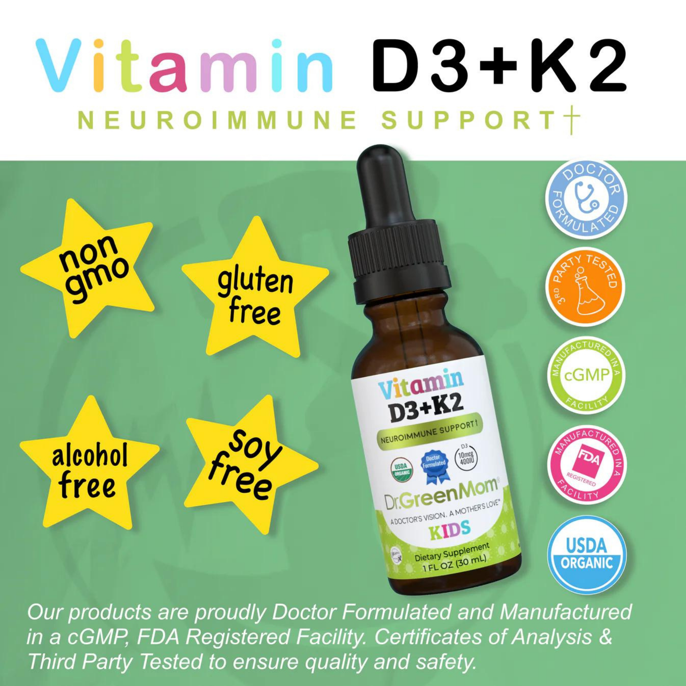 Vitamine D3+K2 (400 UI)