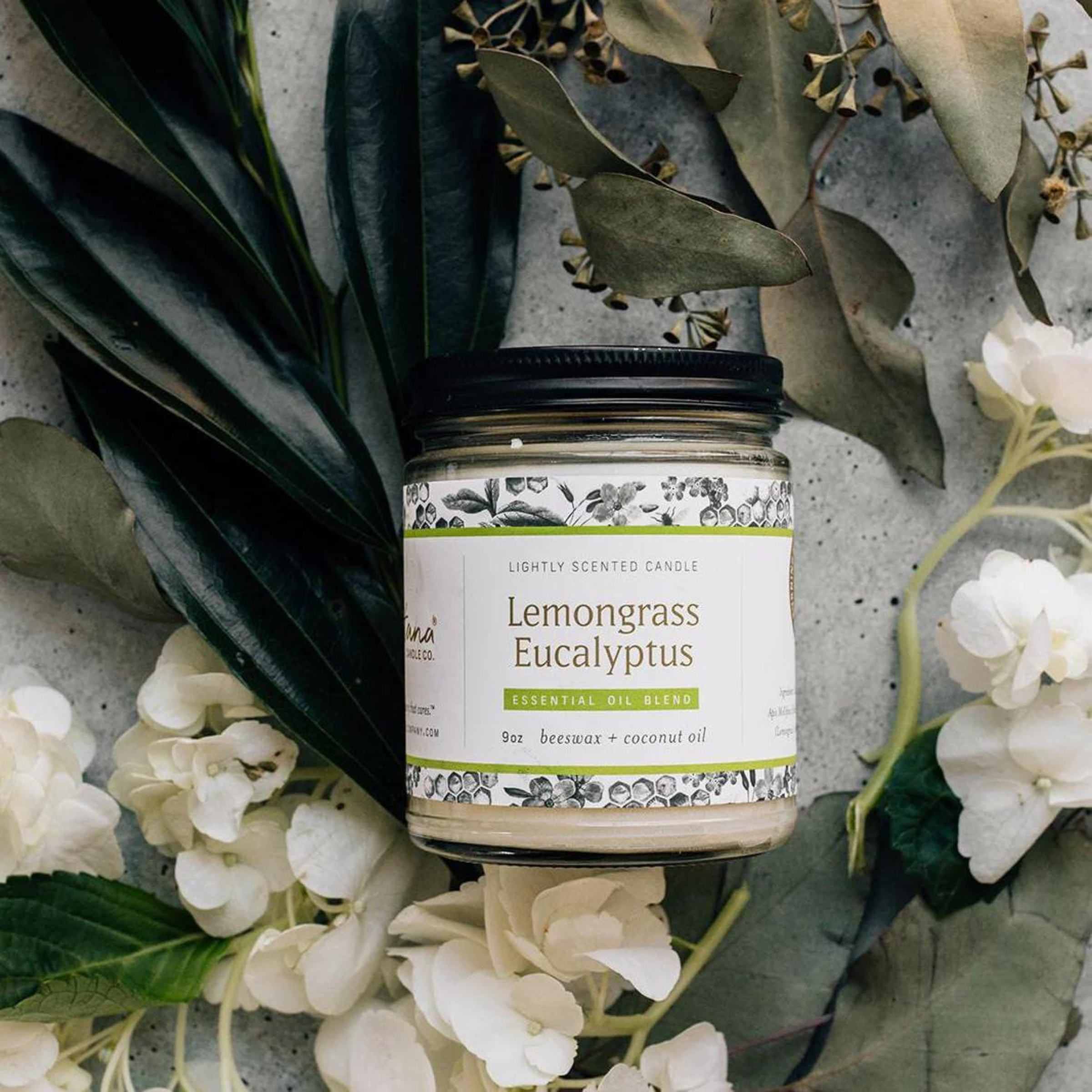 Bougie Eucalyptus Citronnelle