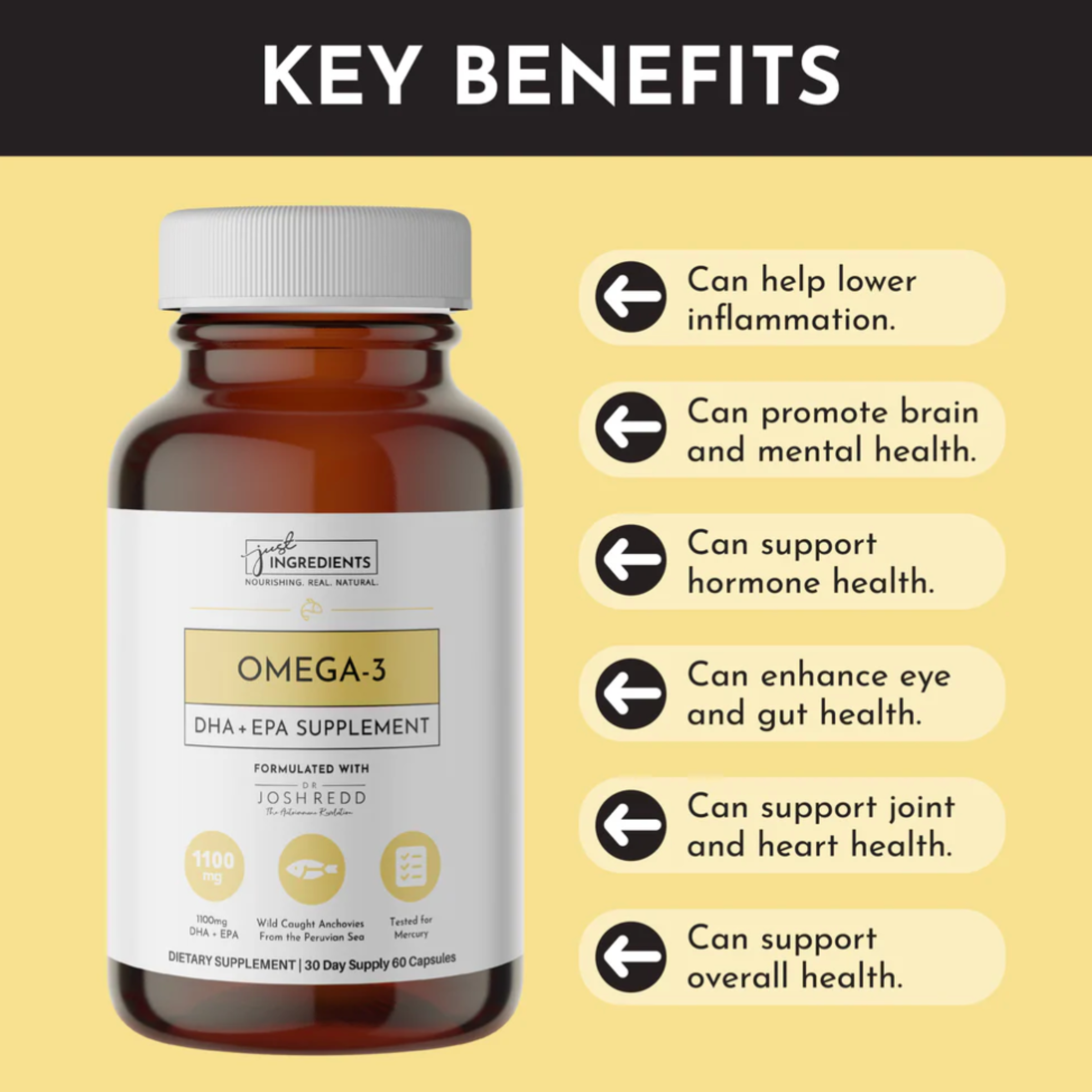 PRE ORDER - Omega-3 Fish Oil