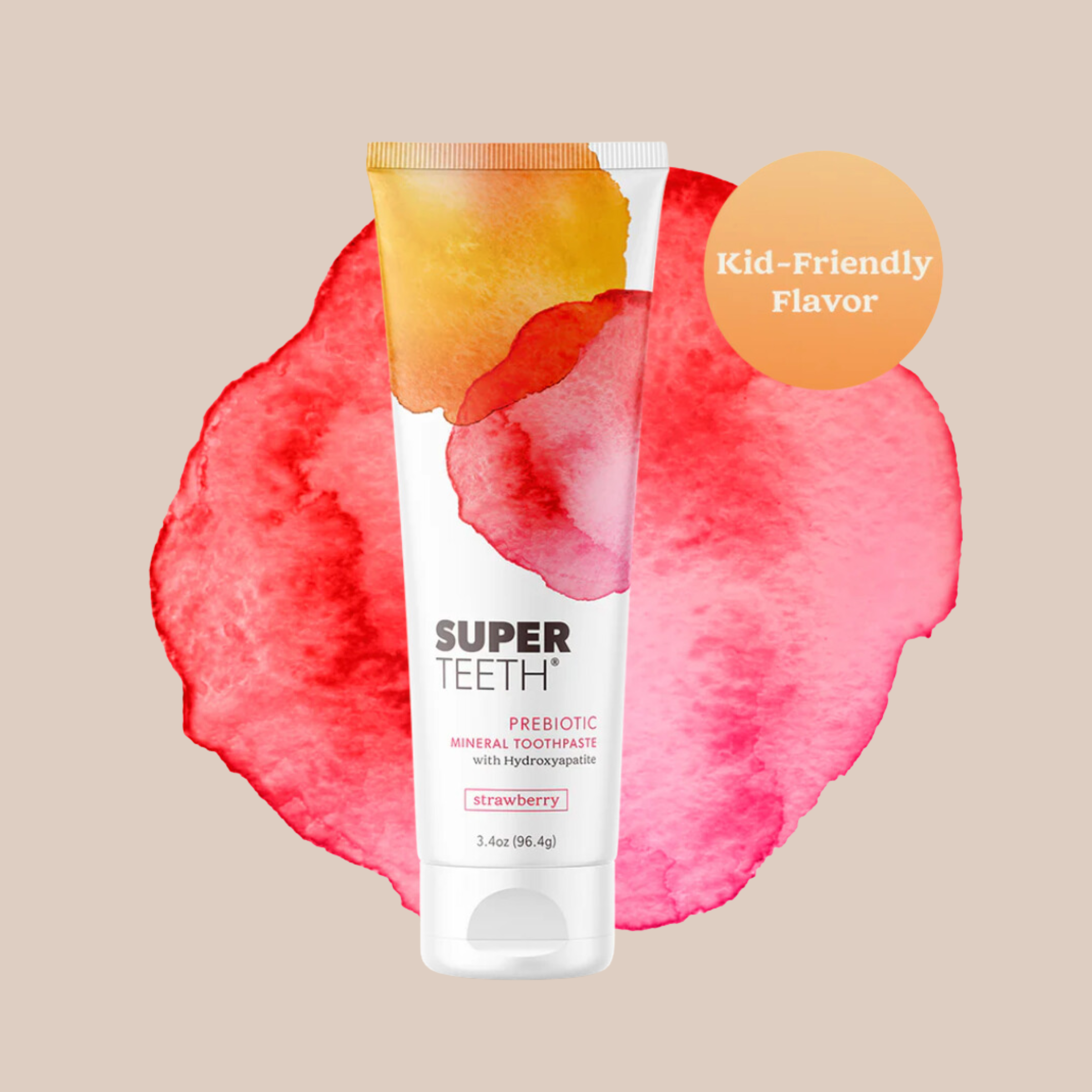 PREBIOTIC MINERAL TOOTHPASTE - STRAWBERRY