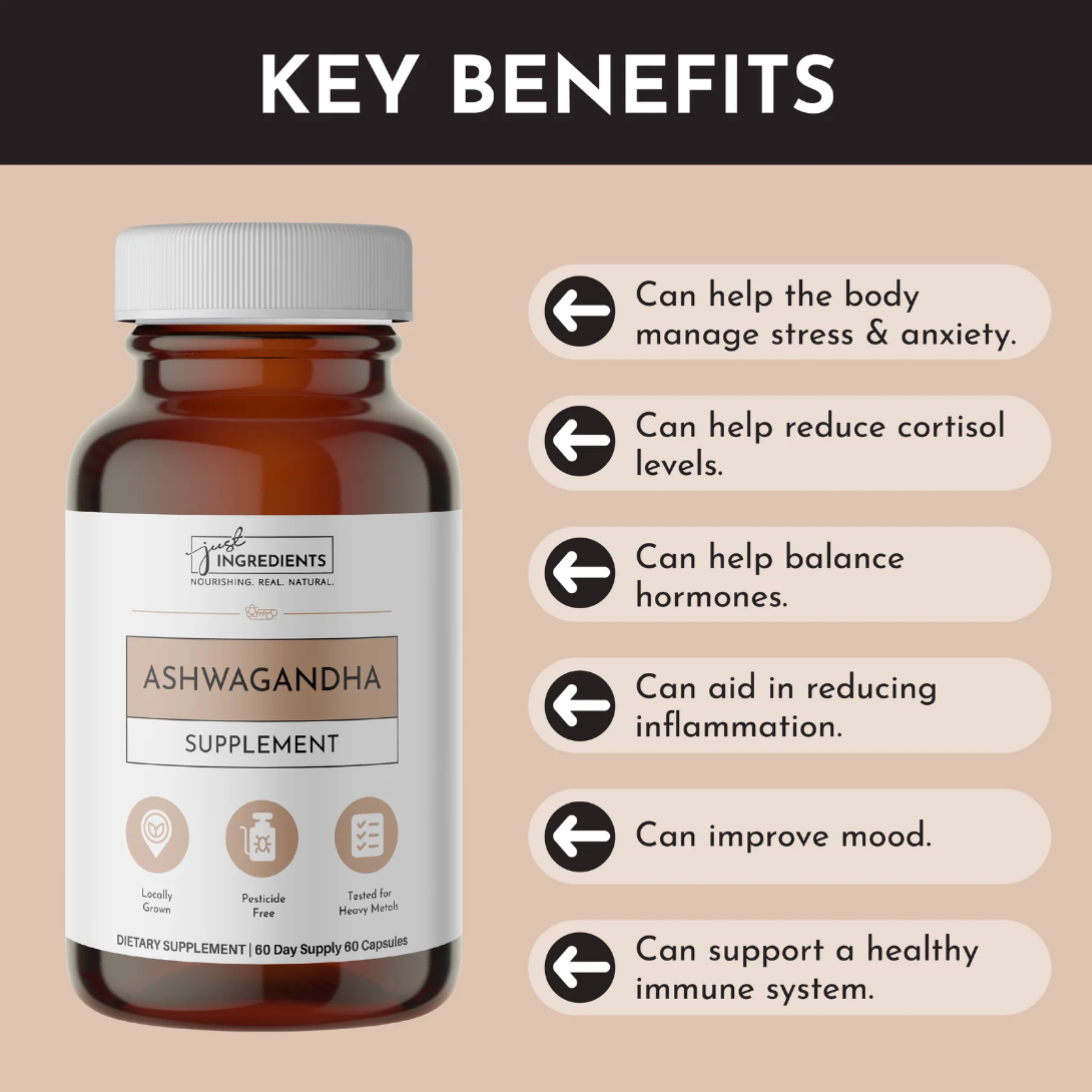 Ashwagandha biologique 