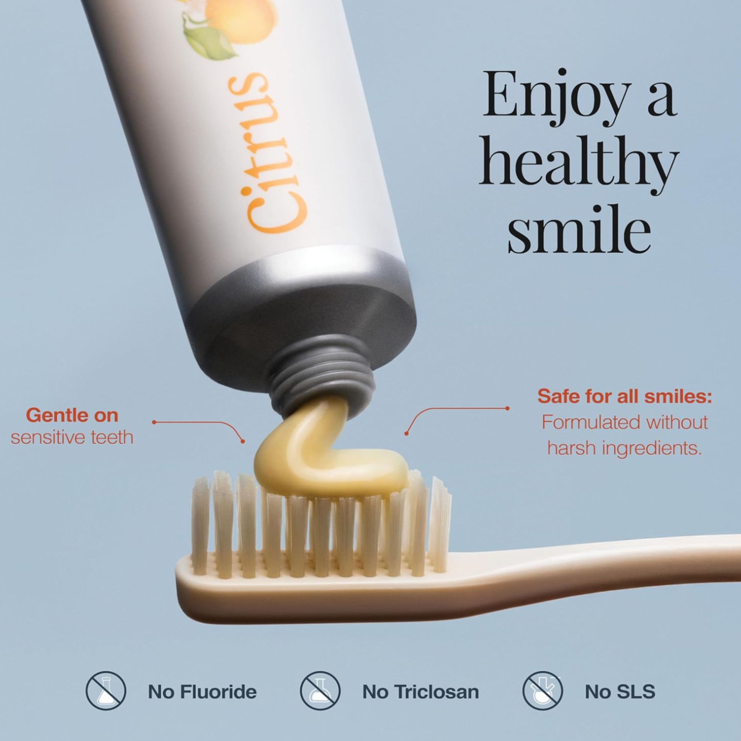 PRE ORDER - Revitin Natural Toothpaste - Citrus