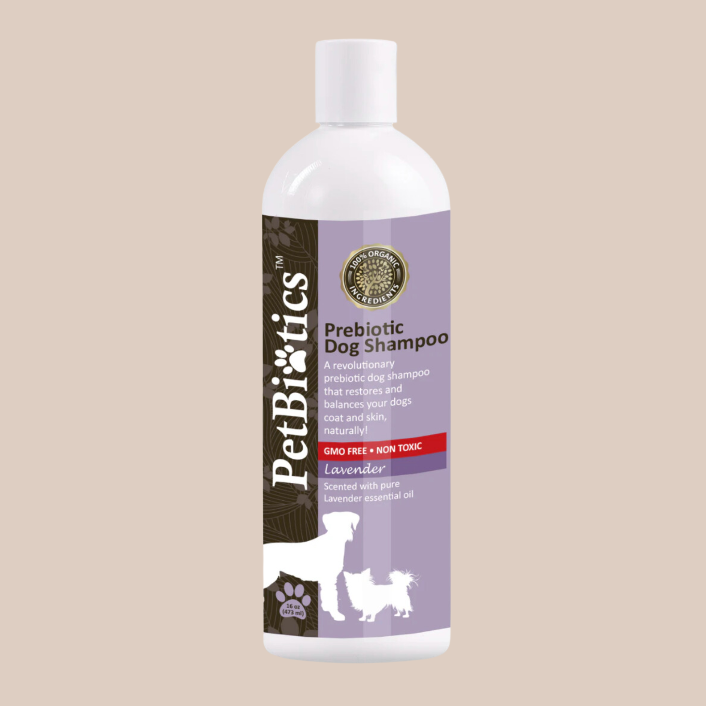 Petbiotics Prebiotic Lavender Dog Shampoo