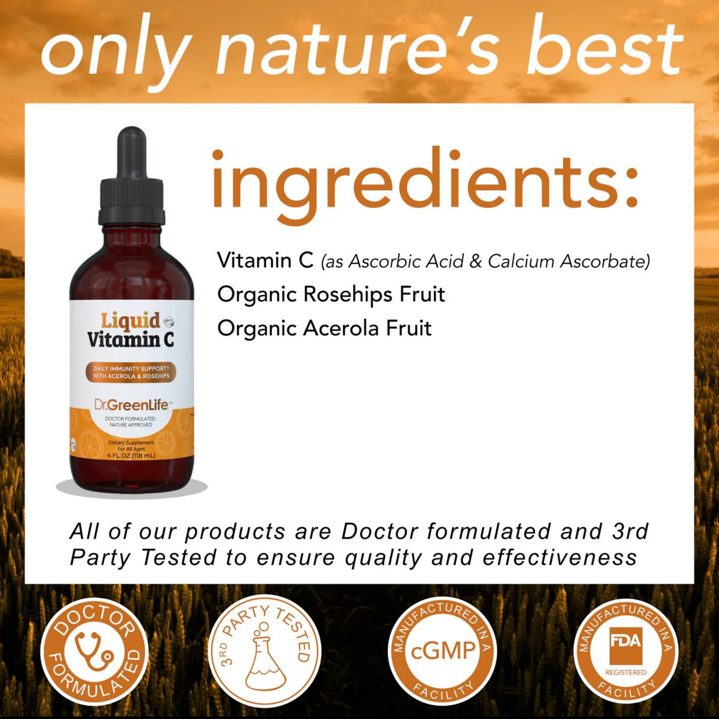 Vitamine C liquide