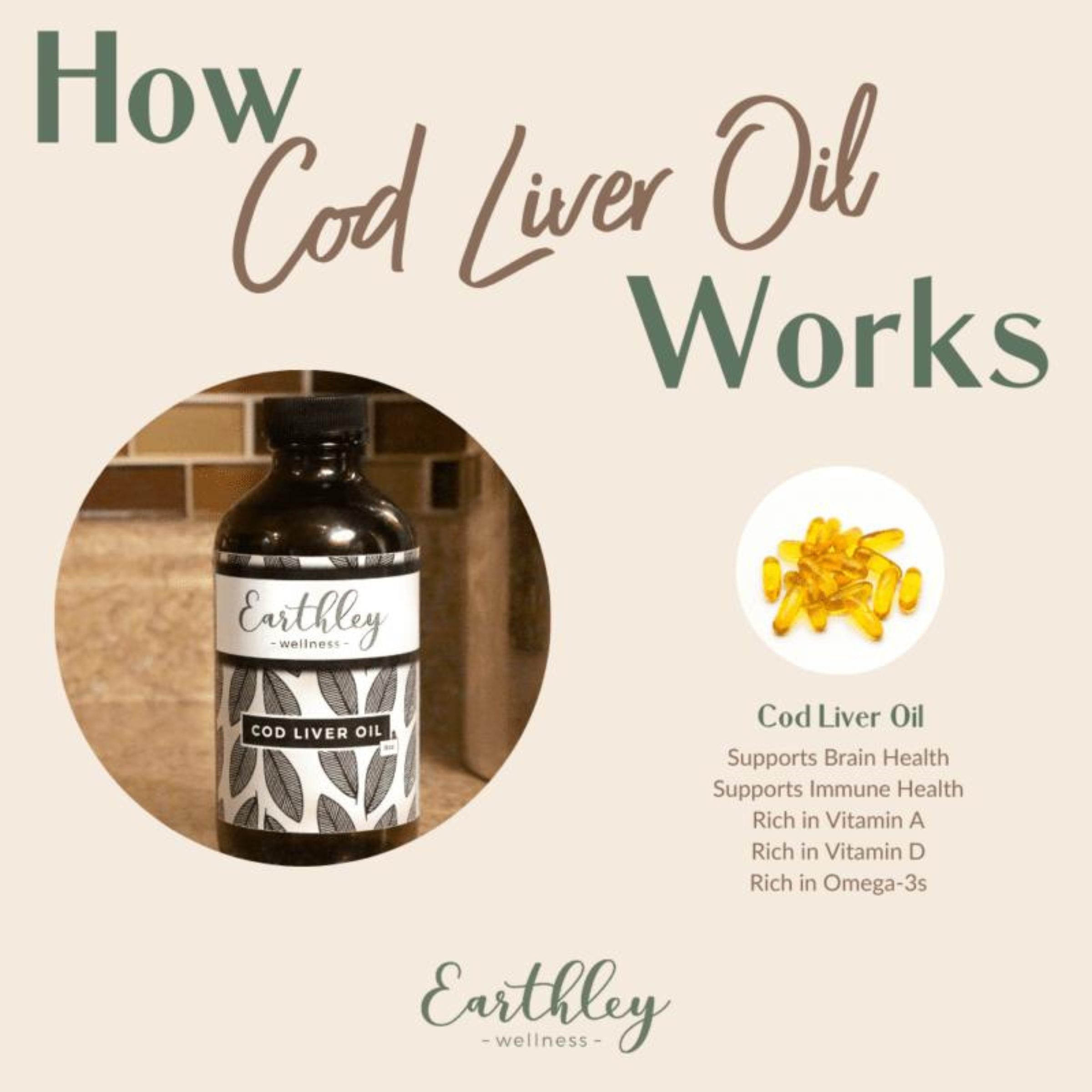 Cod Liver Oil + Capsules