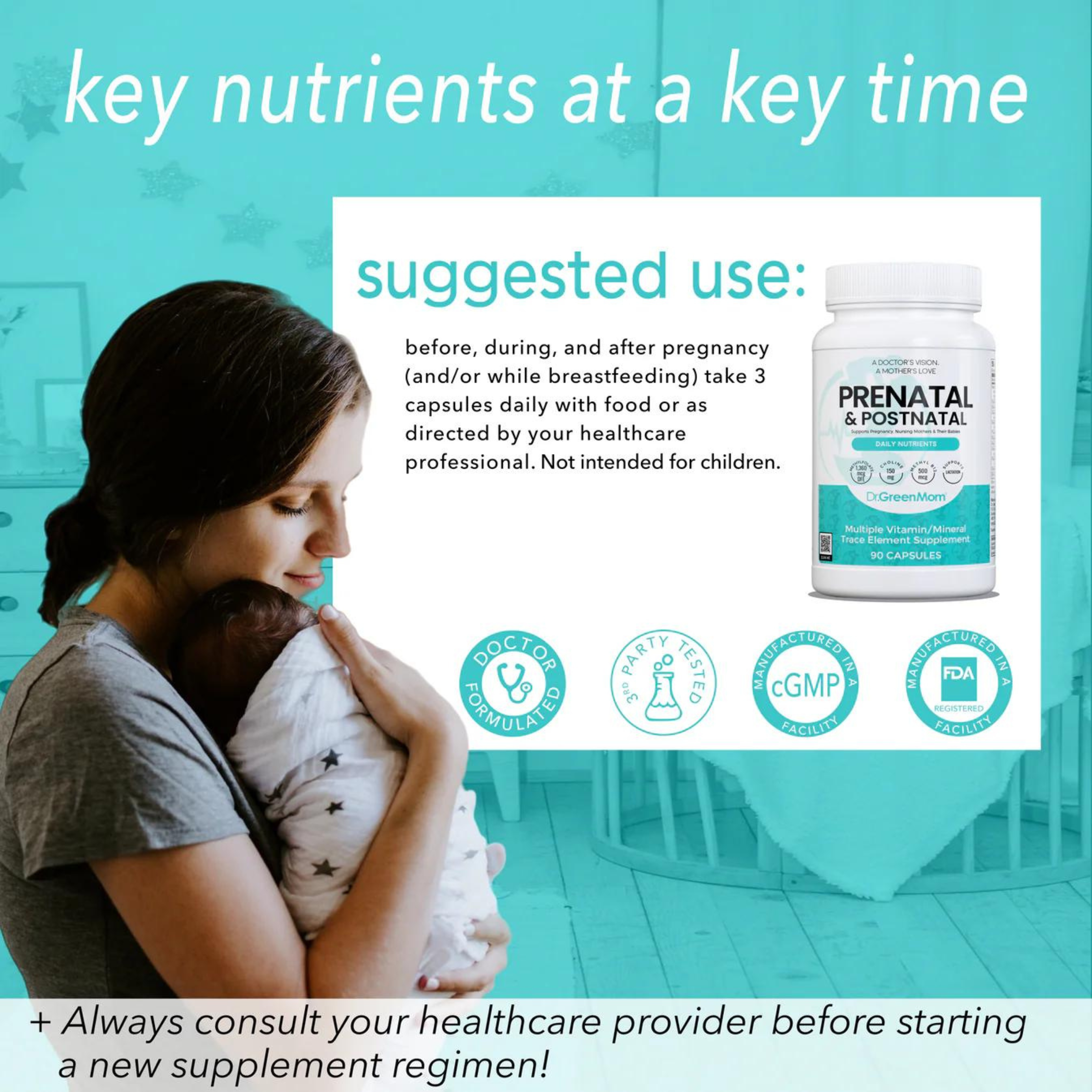 Prenatal + Postnatal Daily Nutrients