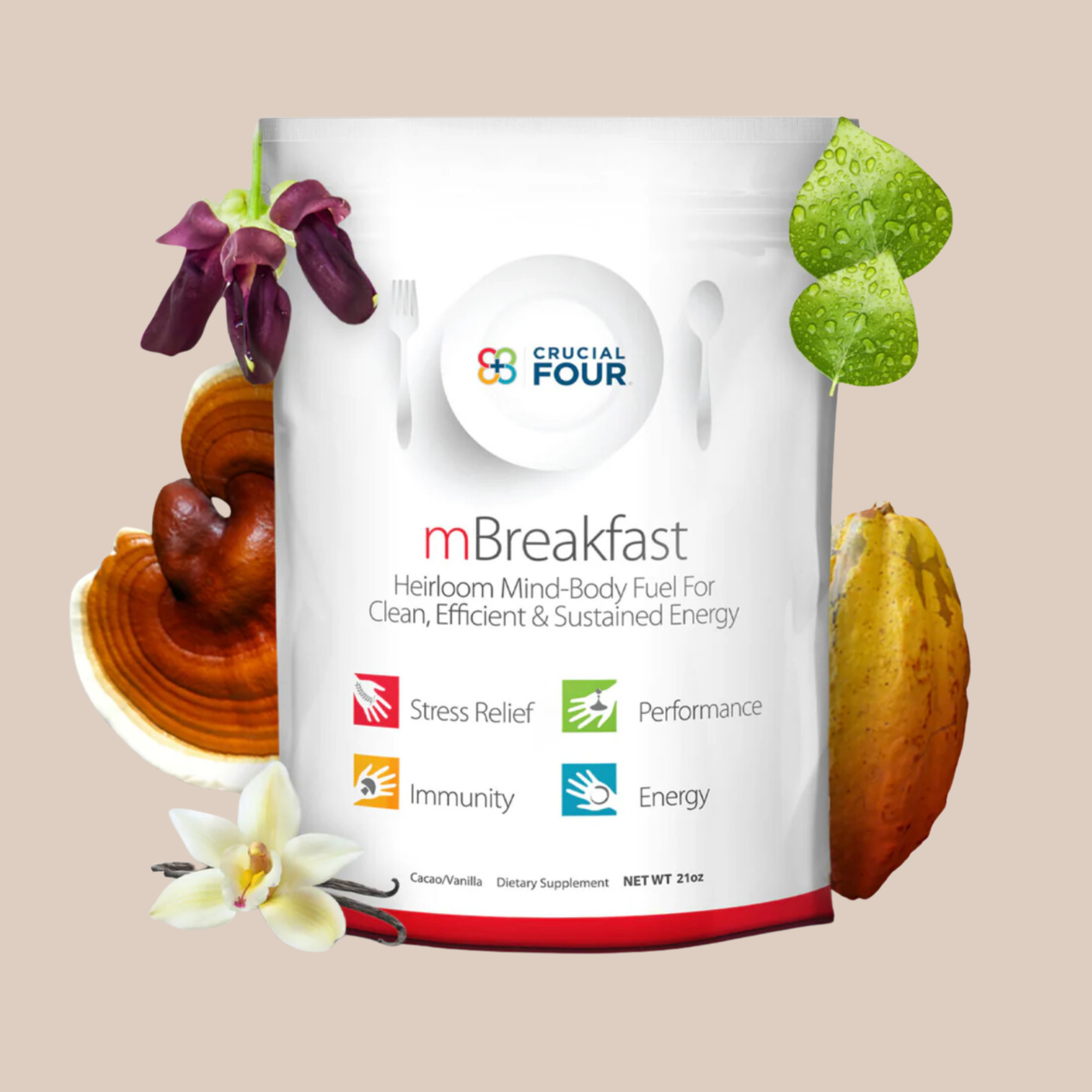 mBreakfast - Wild Harvested Organic Elixir Powder