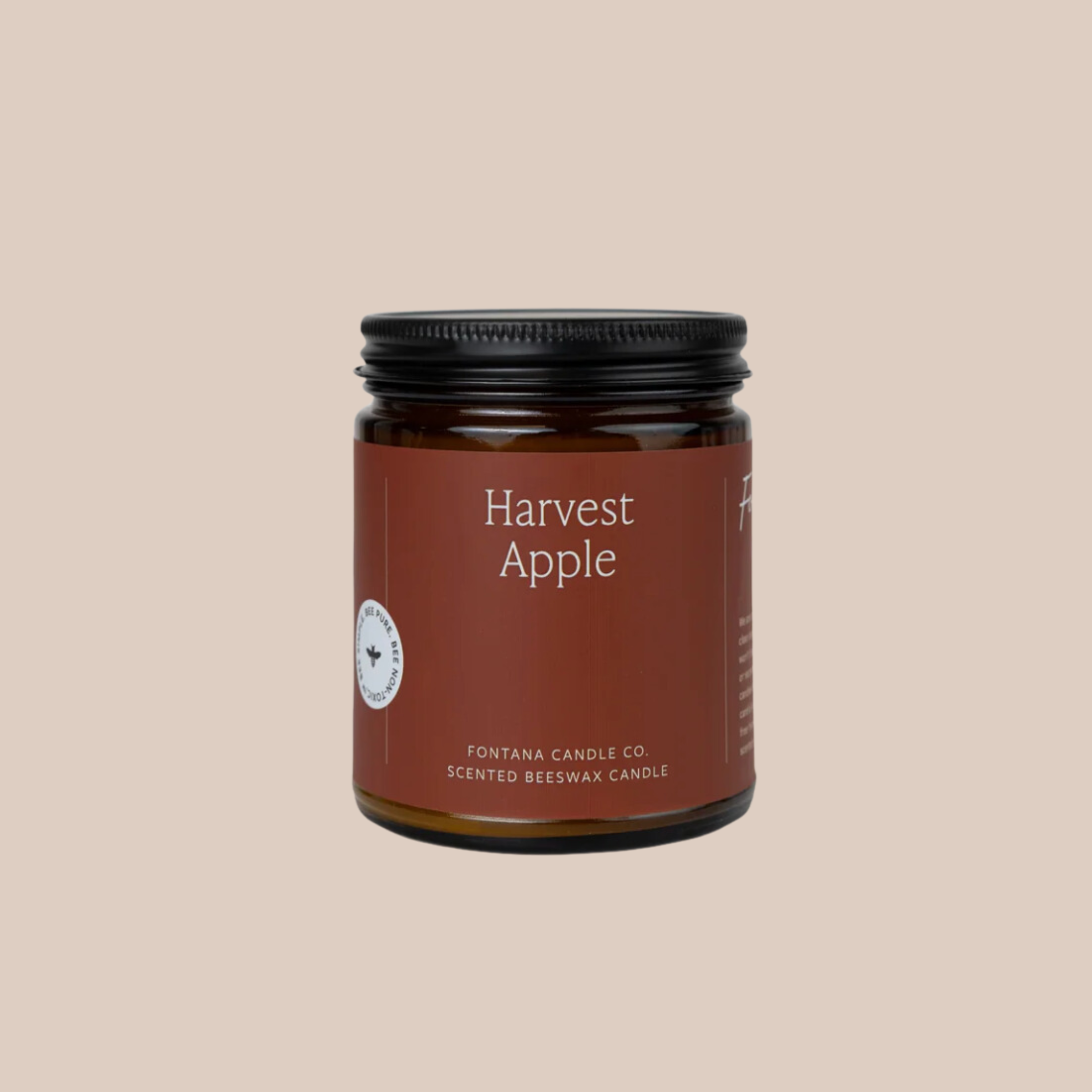 PRE ORDER - Harvest Apple Essential Oil Beeswax Candle