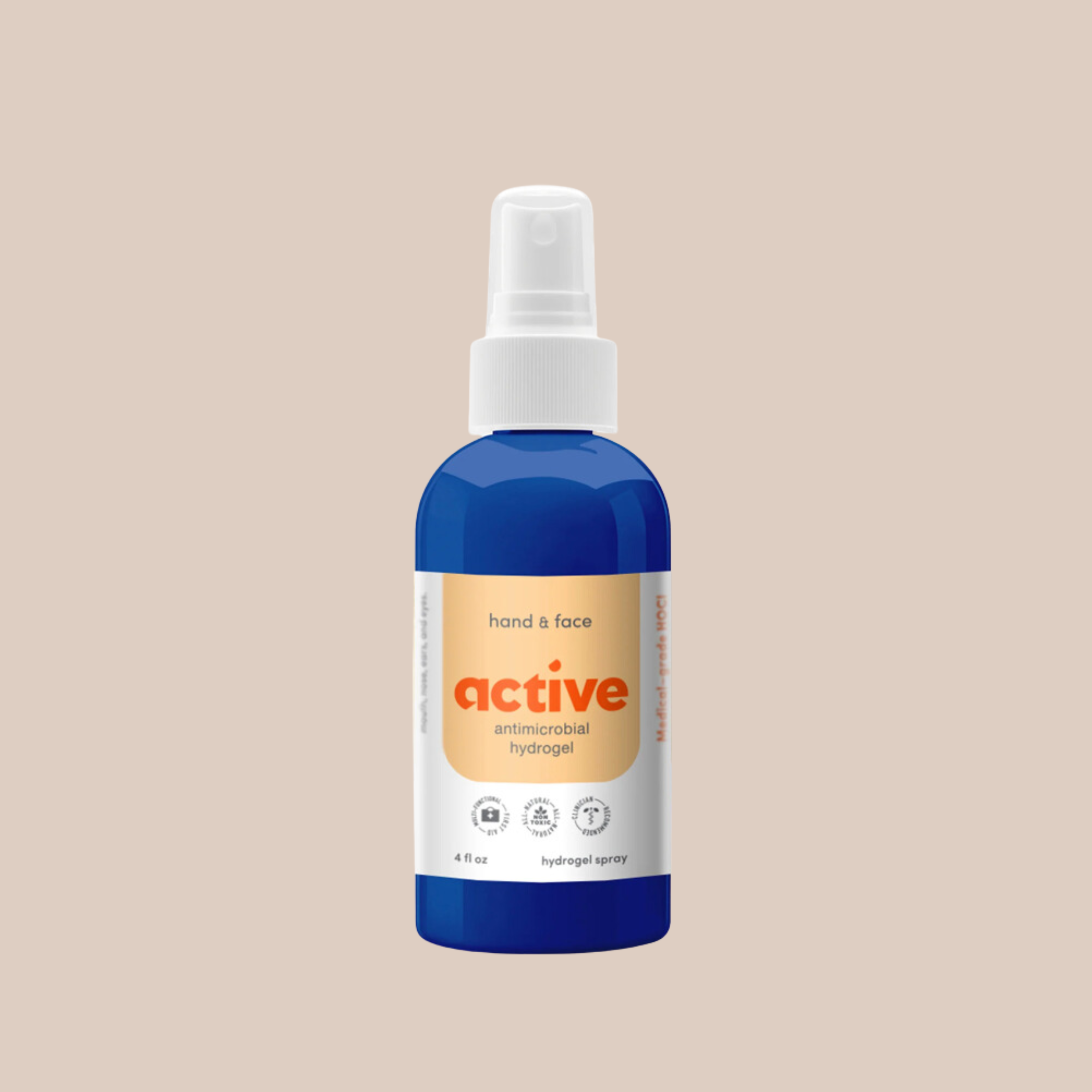 Antimicrobial Hand + Face Hydrogel Spray