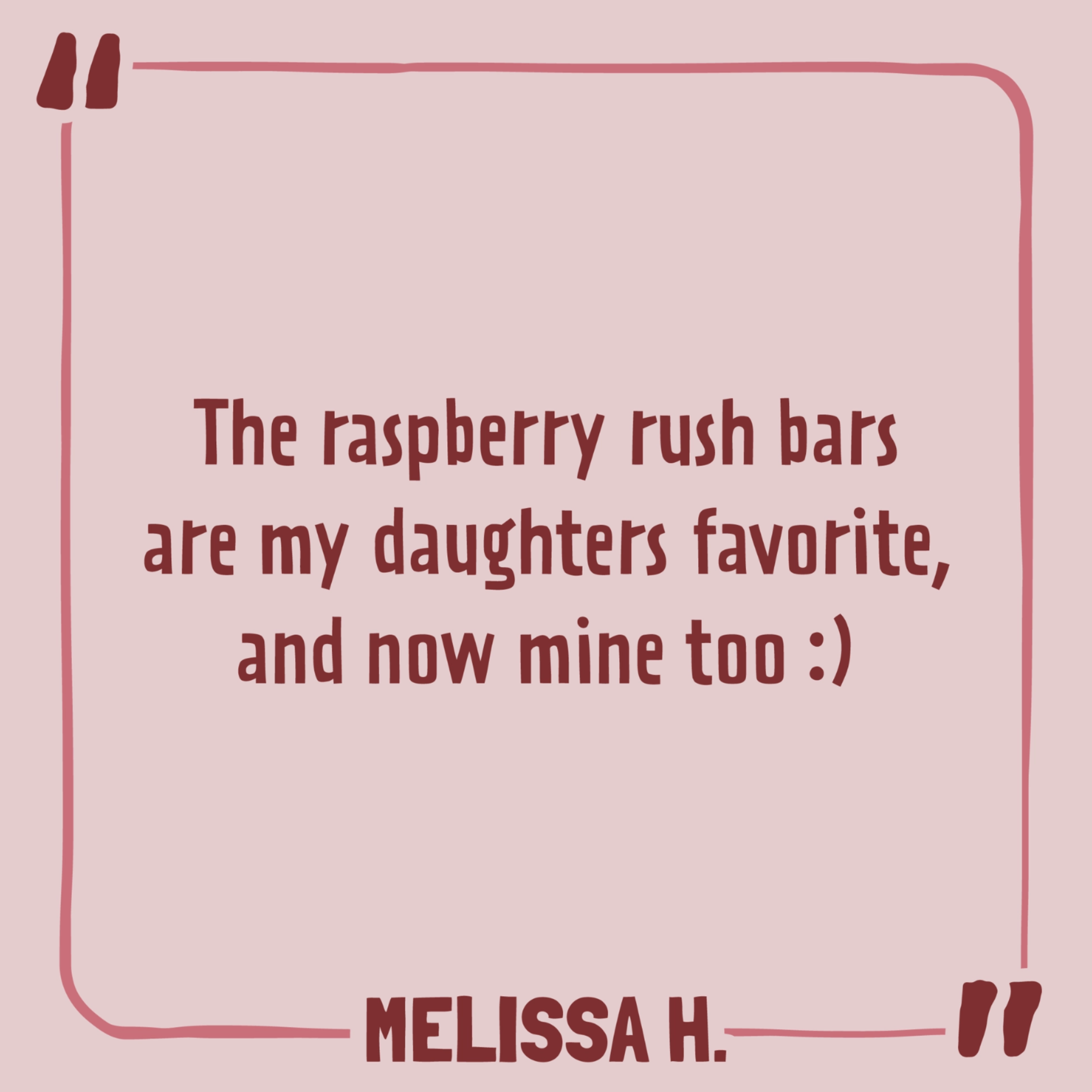 Organic Raspberry Rush Kids Bars