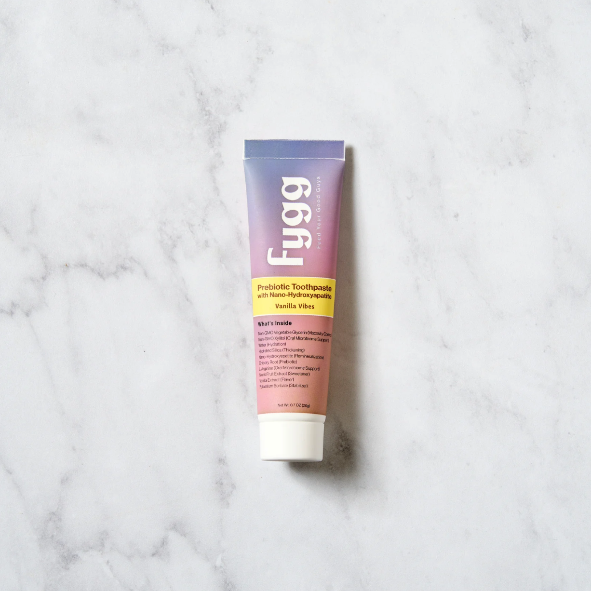 Travel Size NANO-HYDROXYAPATITE Toothpaste - Vanilla Vibes