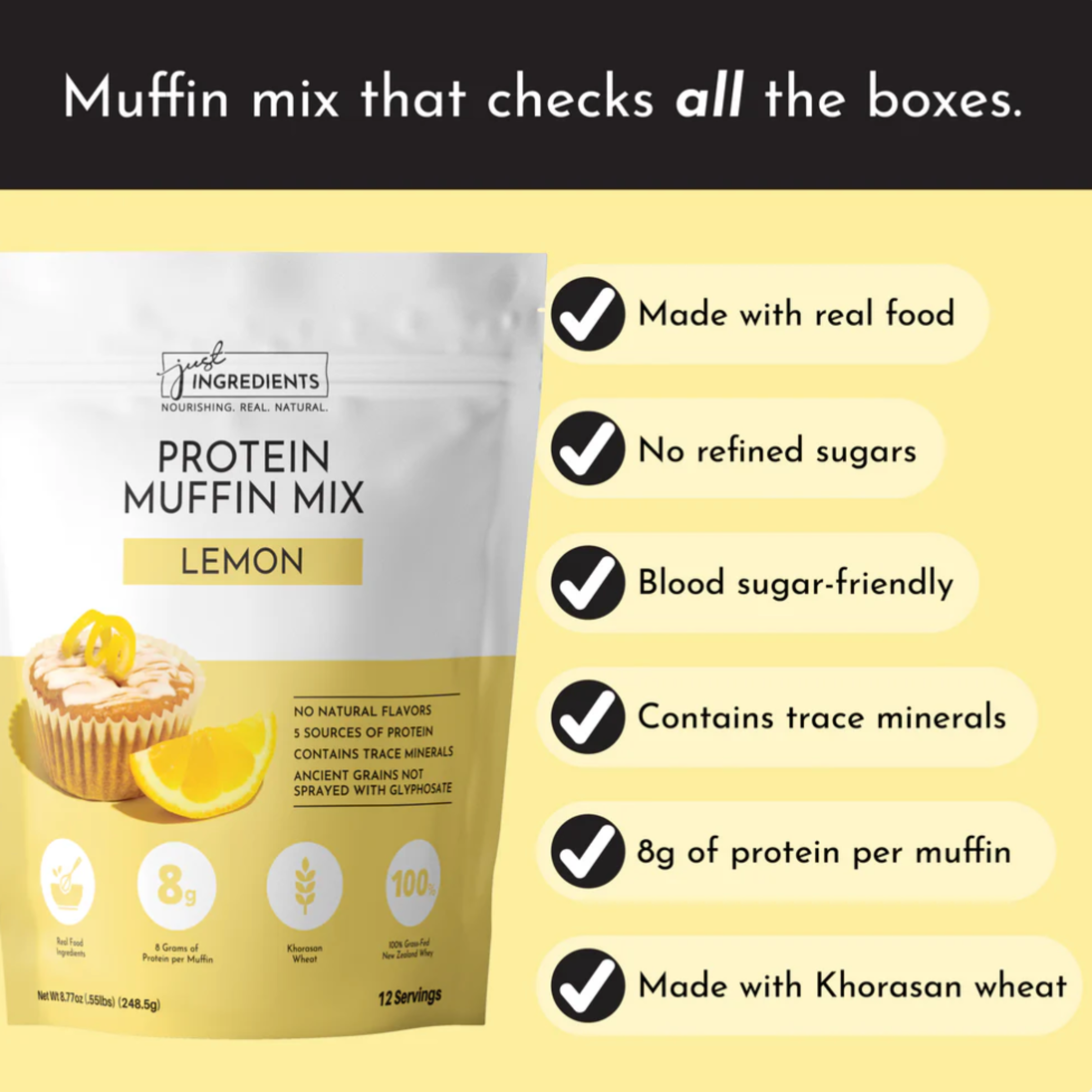 PRE ORDER - Lemon Muffin Mix