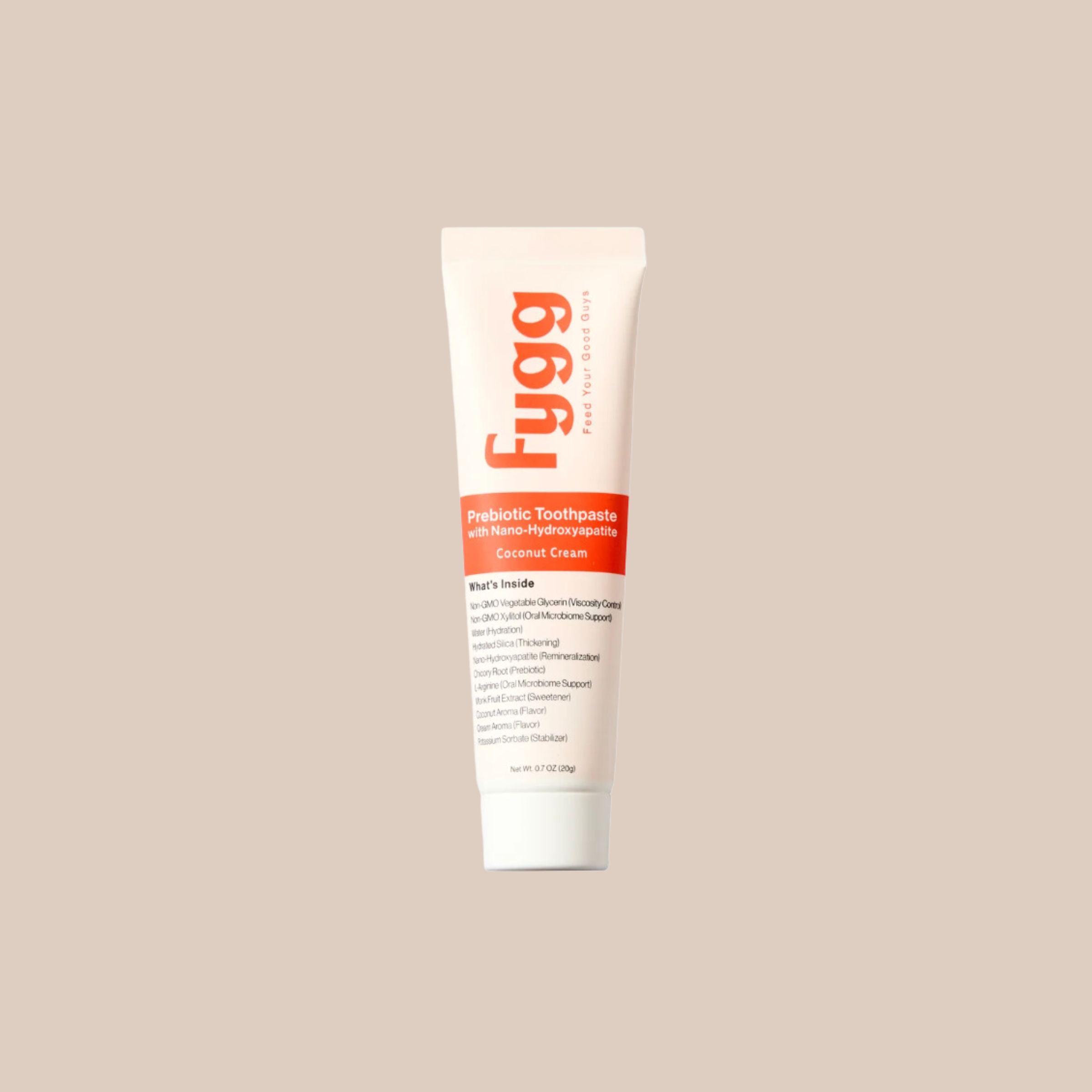 Travel Size NANO-HYDROXYAPATITE Toothpaste - Coconut Cream