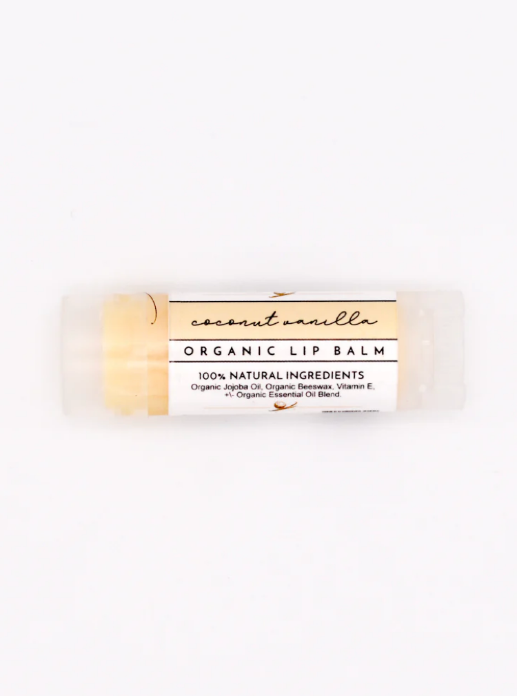 Coconut Vanilla Organic Lip Balm