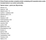 Prime Protein - Vanilla