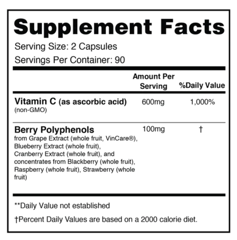 Vitamin-C With Polyphenols