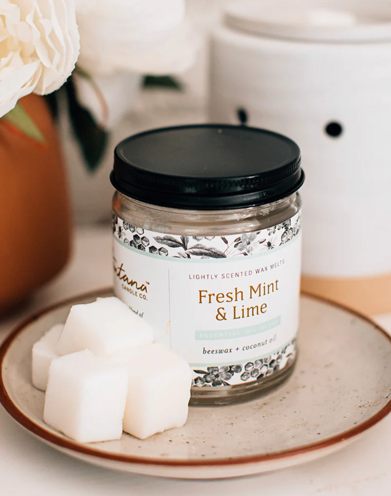 Fresh Mint + Lime Candle