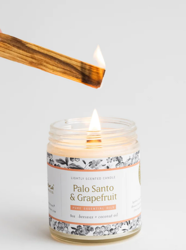 Palo Santo & Pink Grapefruit Candle