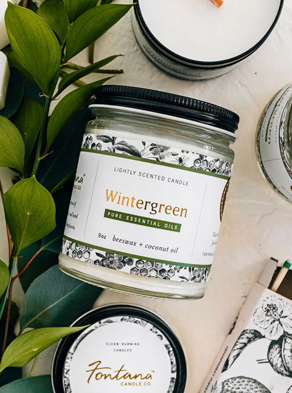 Wintergreen Candle