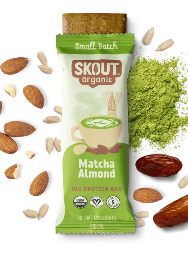 Organic Matcha Almond Protein Bar