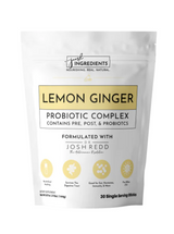 Complexe probiotique 3-en-1 citron-gingembre
