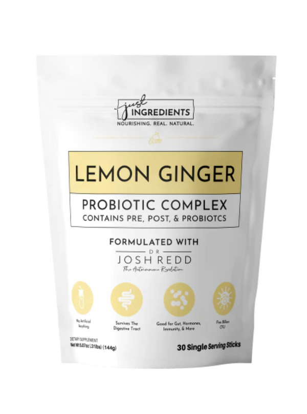 Lemon Ginger 3-In-1 Probiotic Complex
