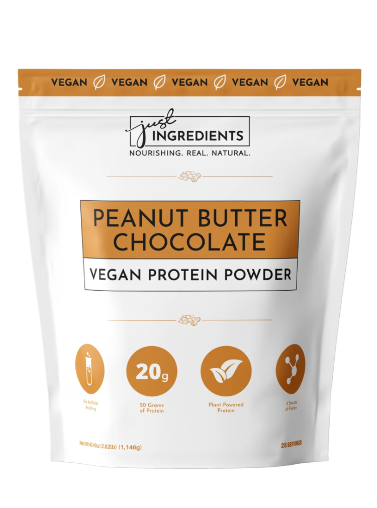 Vegan Peanut Butter Chocolate Protein Powder