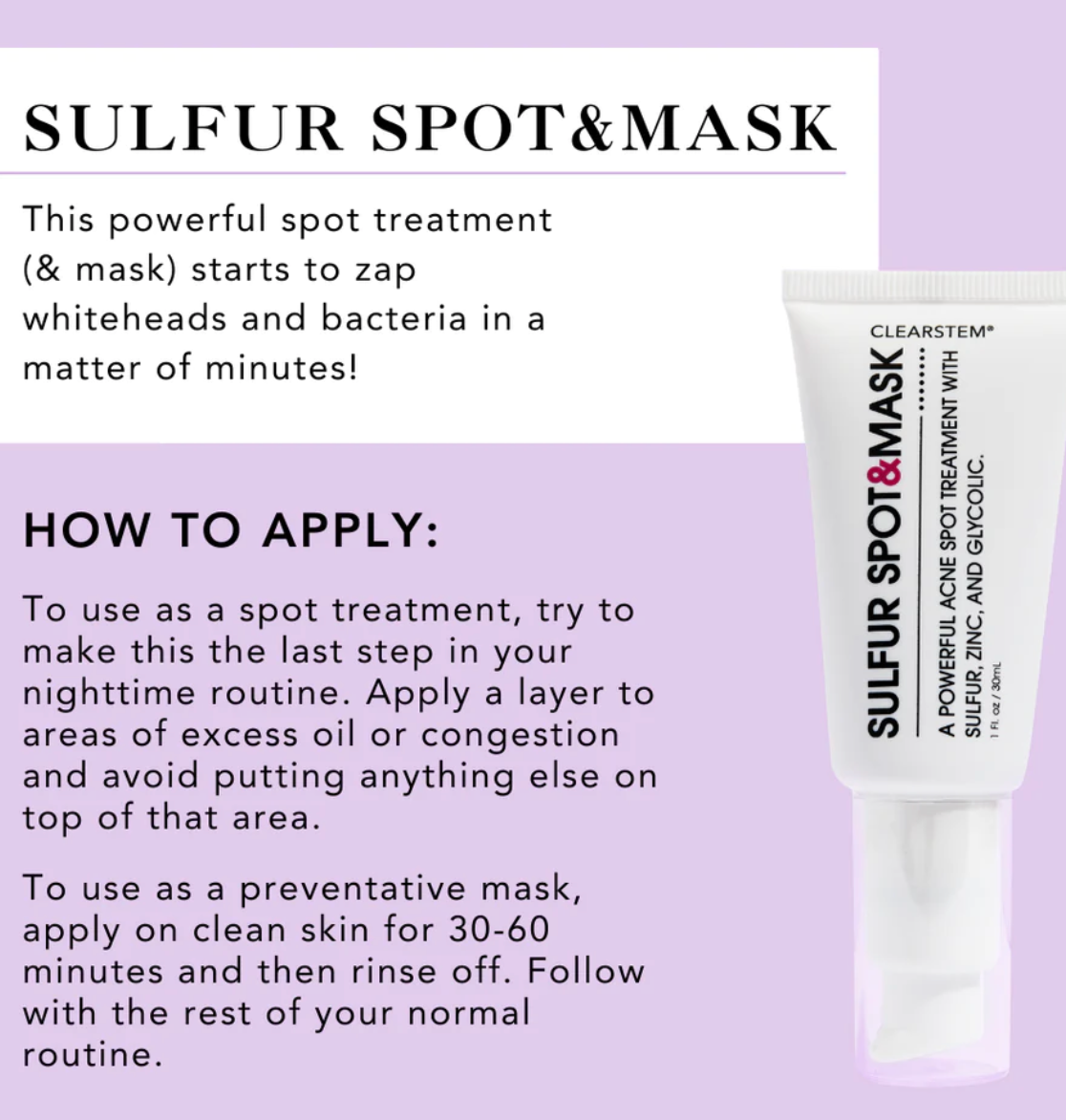 Sulfur SPOT&MASK