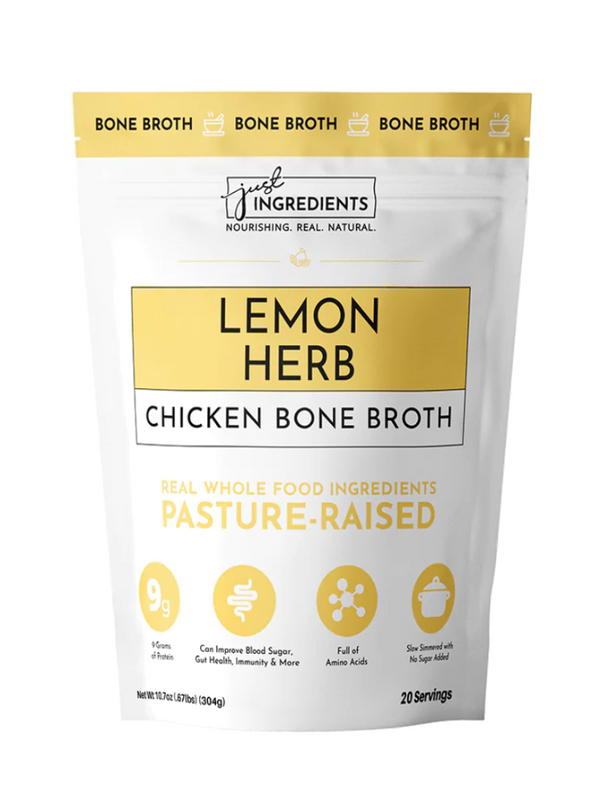 Lemon Herb Bone Broth