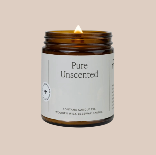 PRE ORDER - Pure Unscented Candle