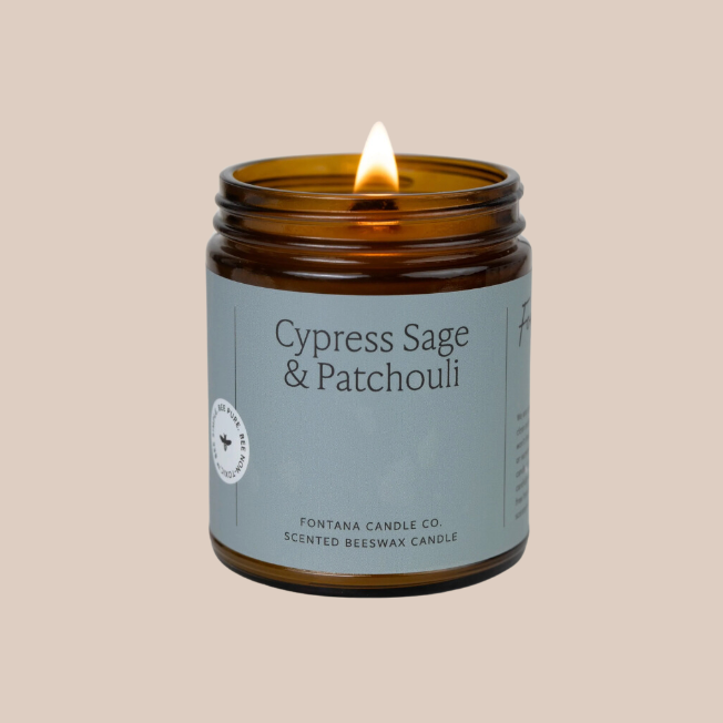 Cypress Sage + Patchouli Candle