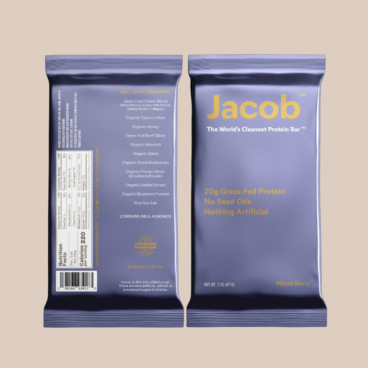 Mixed Berry Jacob Bar