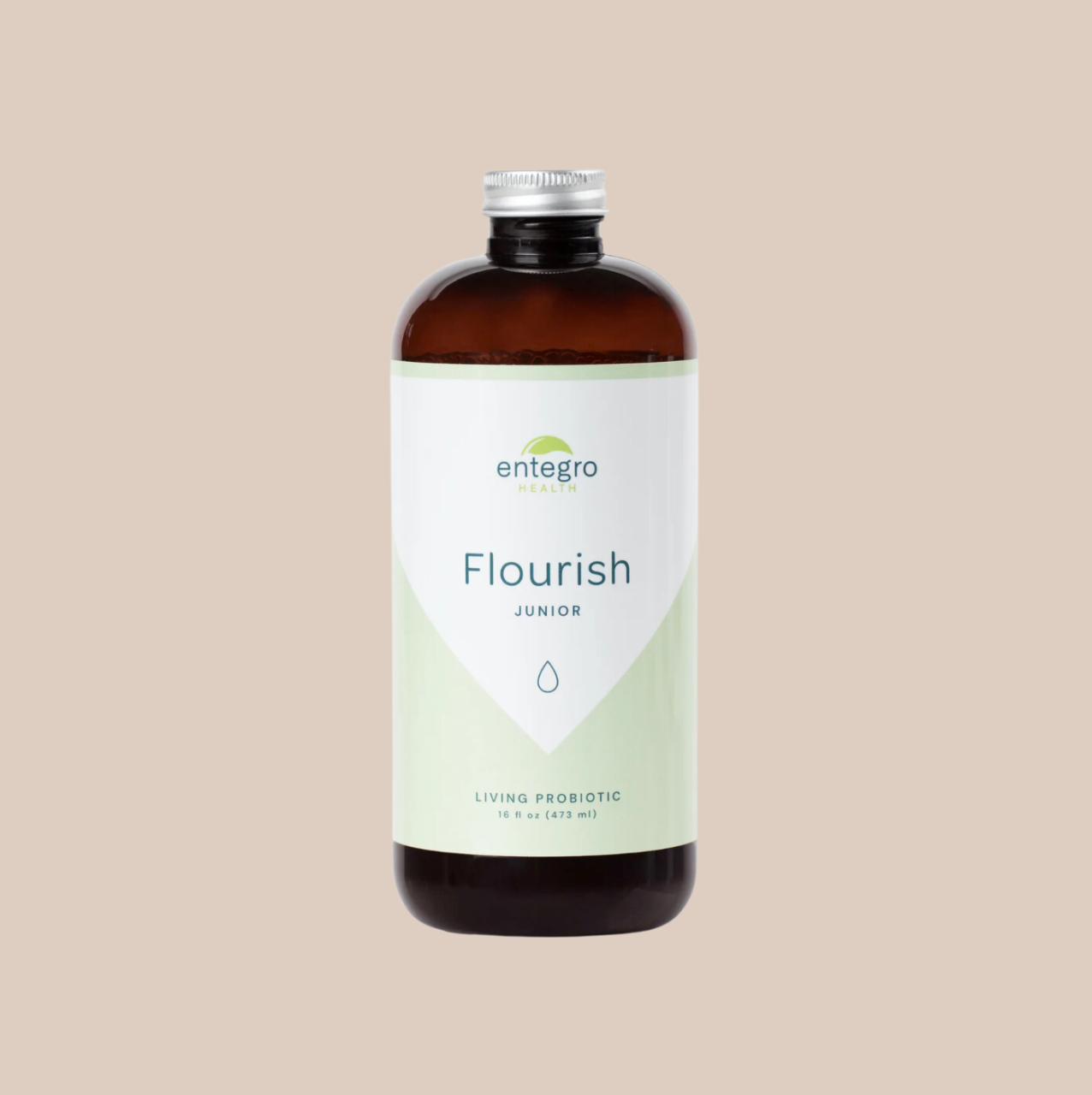 Flourish Living Probiotic - Bouteille en verre junior