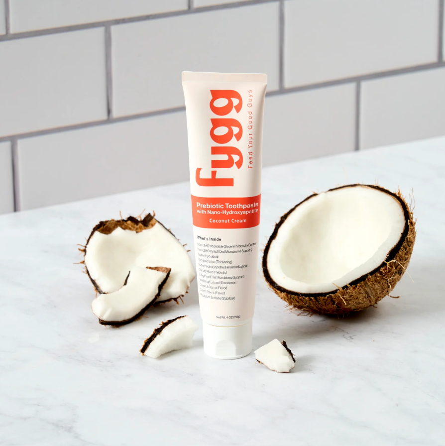 PRE ORDER - Coconut Cream - Nano-Hydroxyapatite Toothpaste with Prebiotics