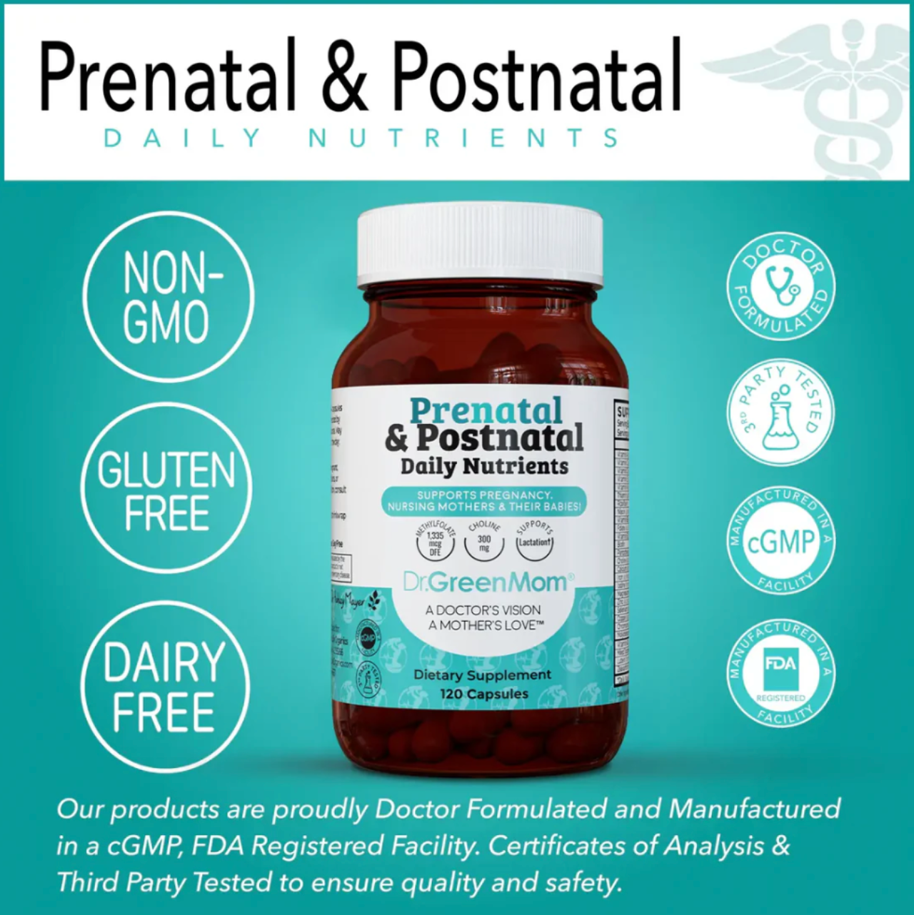 Prenatal + Postnatal Daily Nutrients