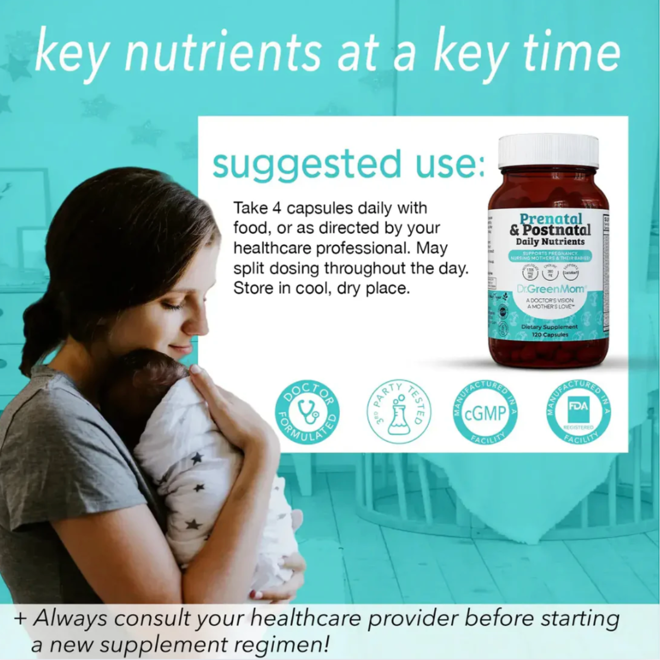 Prenatal + Postnatal Daily Nutrients