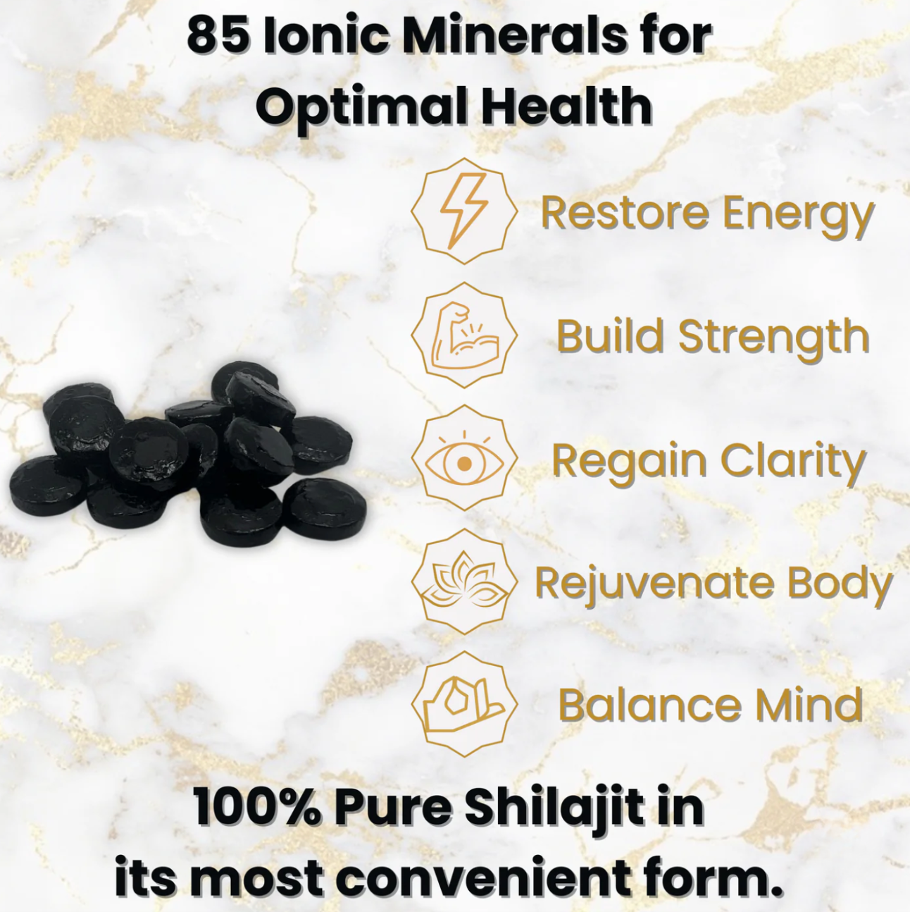 PRE ORDER - Pure Shilajit Tablets